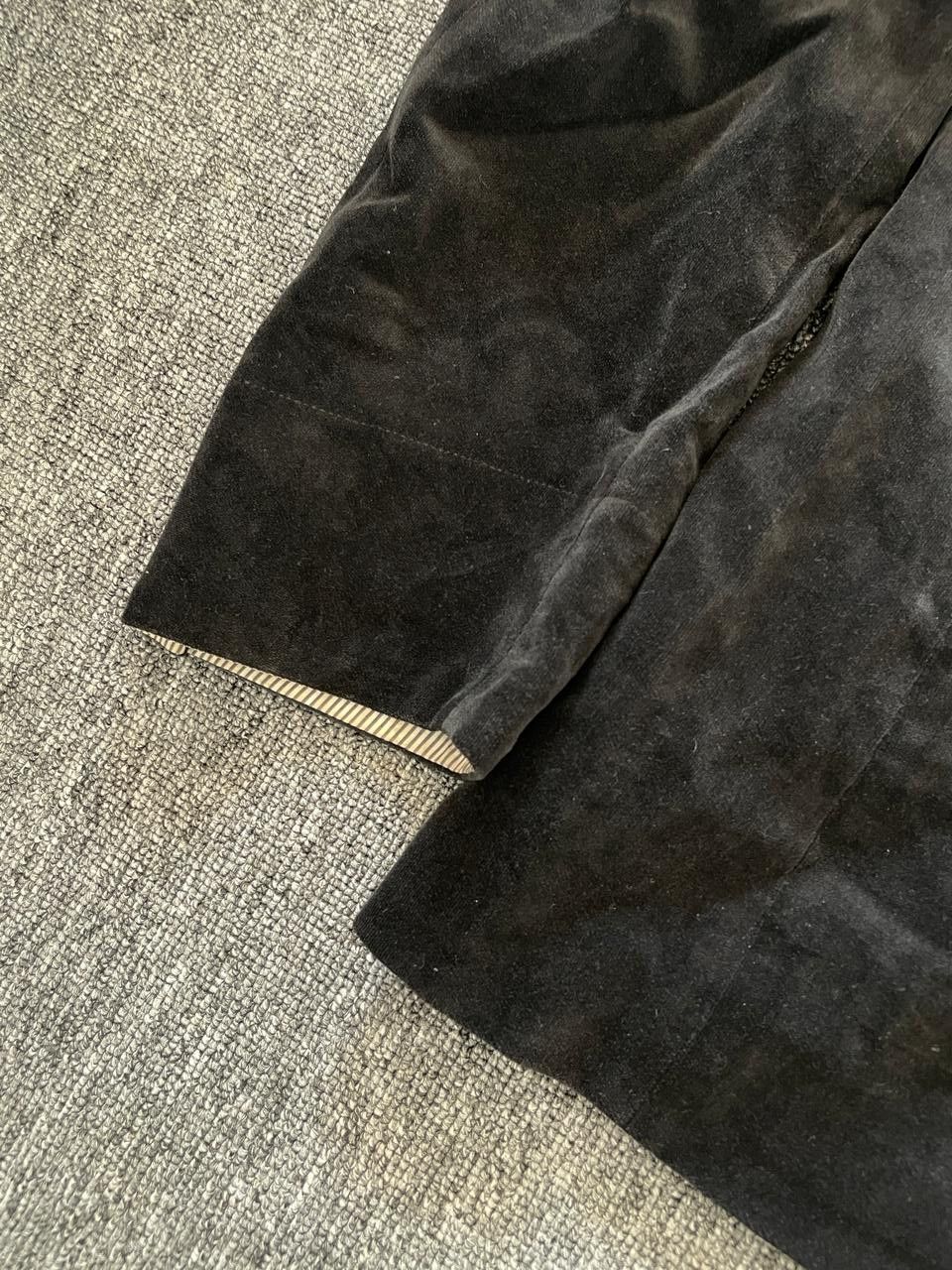 PPFM ARCHIVAL PPFM Vintage Velvet Blazer Jacket Zipper Pocket Size US S / EU 44-46 / 1 - 6 Thumbnail