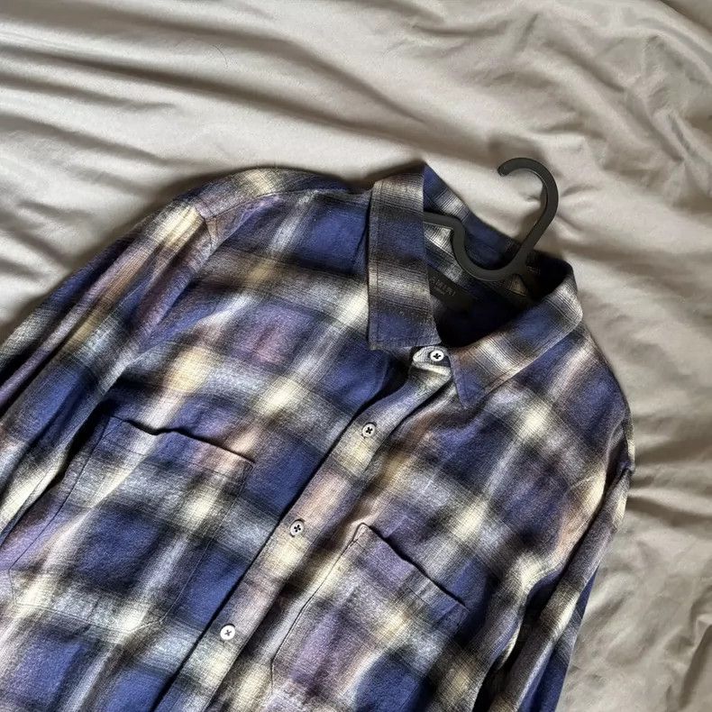 Amiri Amiri Electric Purple Fume Dyed Shirt Size US M / EU 48-50 / 2 - 5 Thumbnail