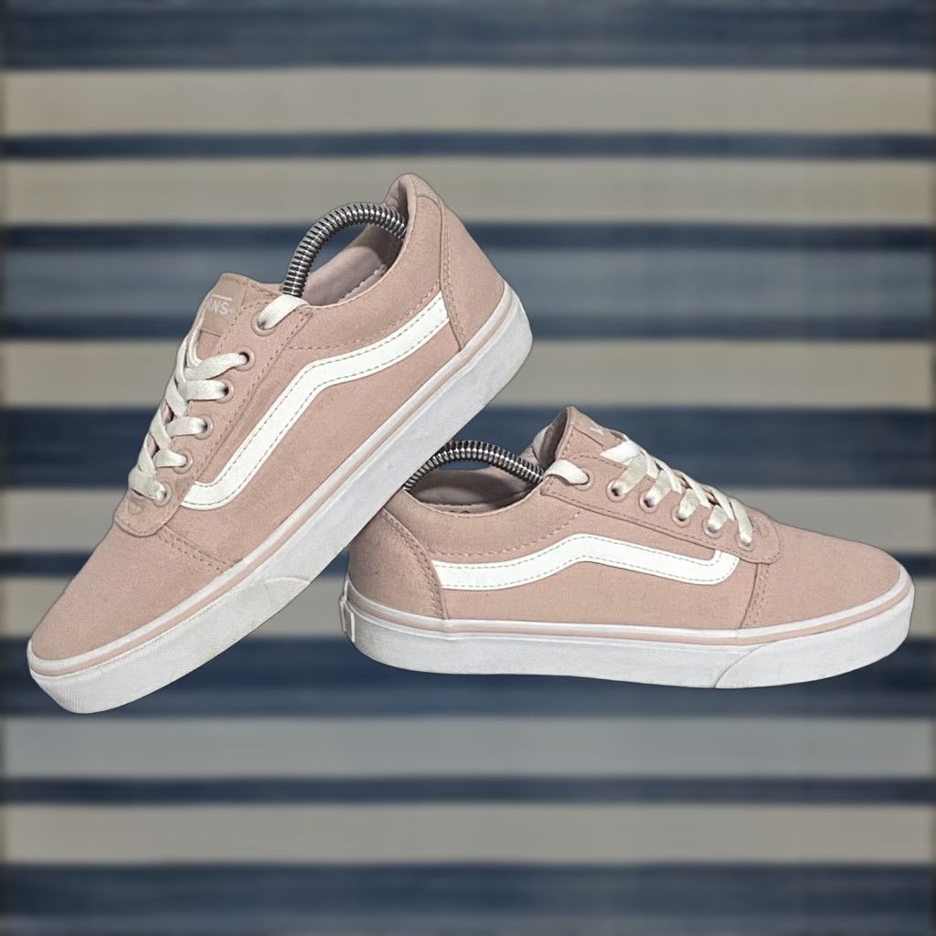 Vans VANS Old Skool Pink Solid Low Top Lace Up Skate Shoes Womens Size 7.5 Footwear Sneaker Casual Canvas Breathable Comfort Logo Included Size M / US 6-8 / IT 42-44 - 1 Thumbnail