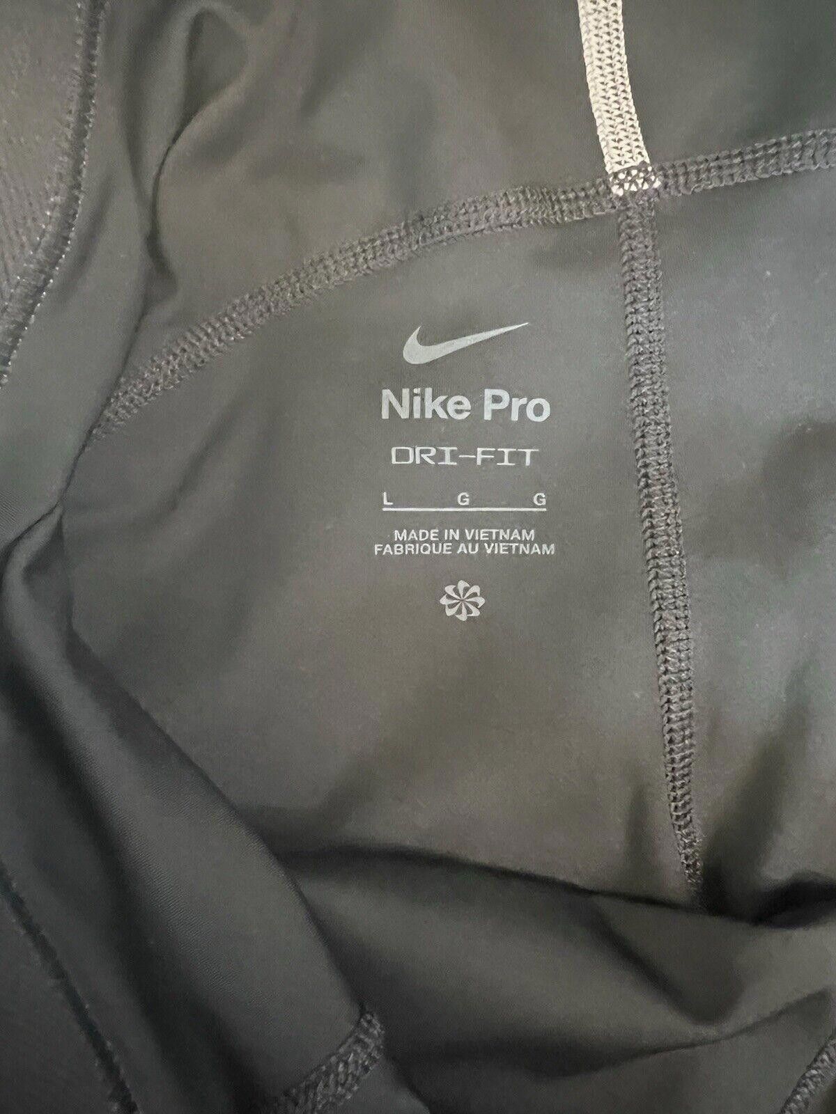Nike Nike Pro Shorts Dri Fit Gray Compression Pockets Flaws Size 36" / US 14 / IT 50 - 6 Thumbnail