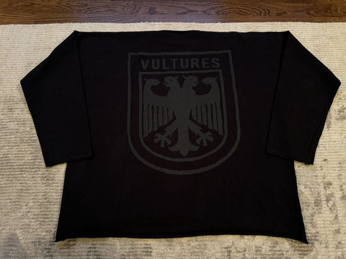 Kanye West × Yeezy Size 1 Yeezy Vultures Long T Black Tee