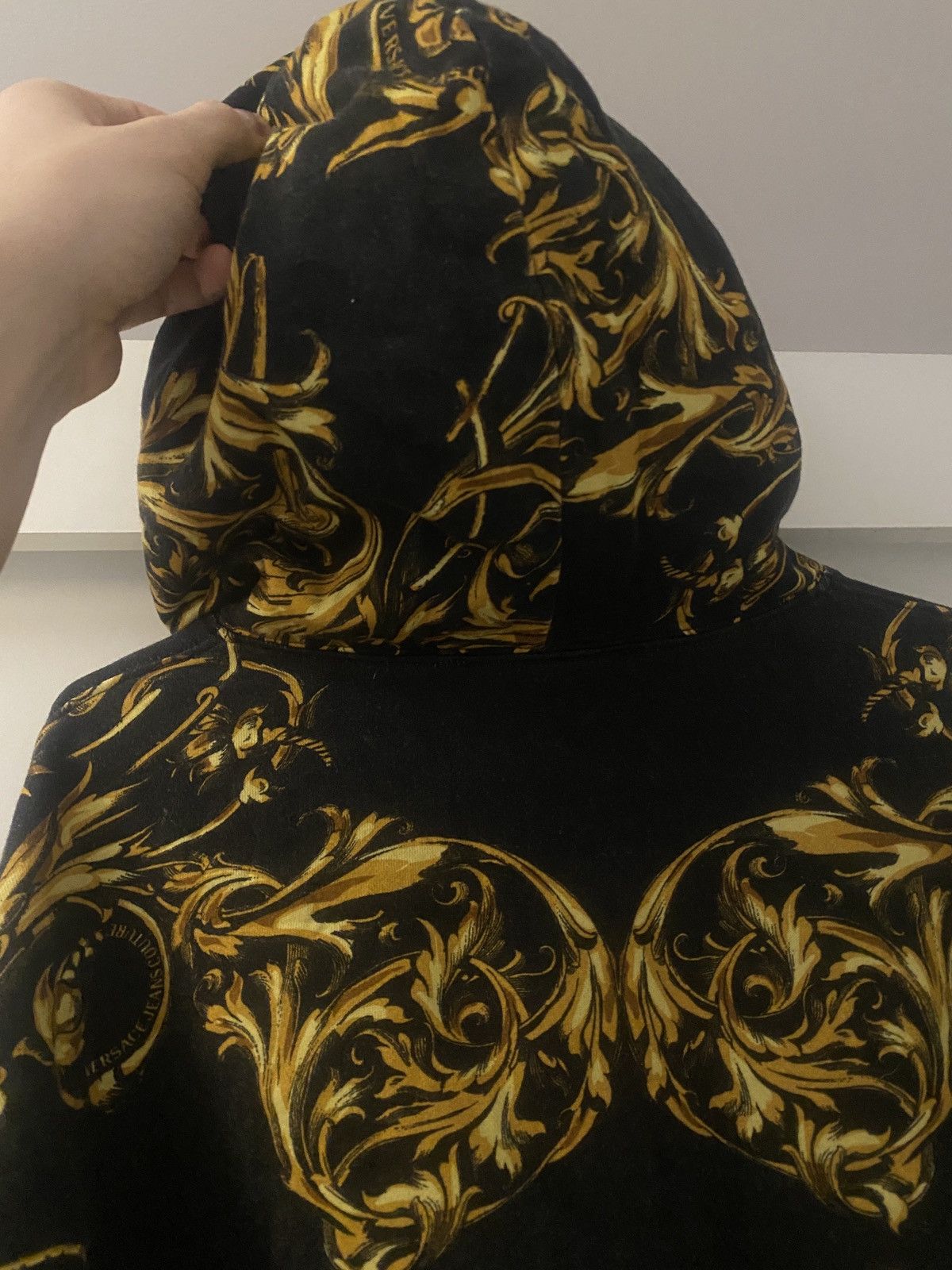Versace Jeans Couture Versace jeans couture baroque cropped hoodie Size S / US 4 / IT 40 - 7 Thumbnail