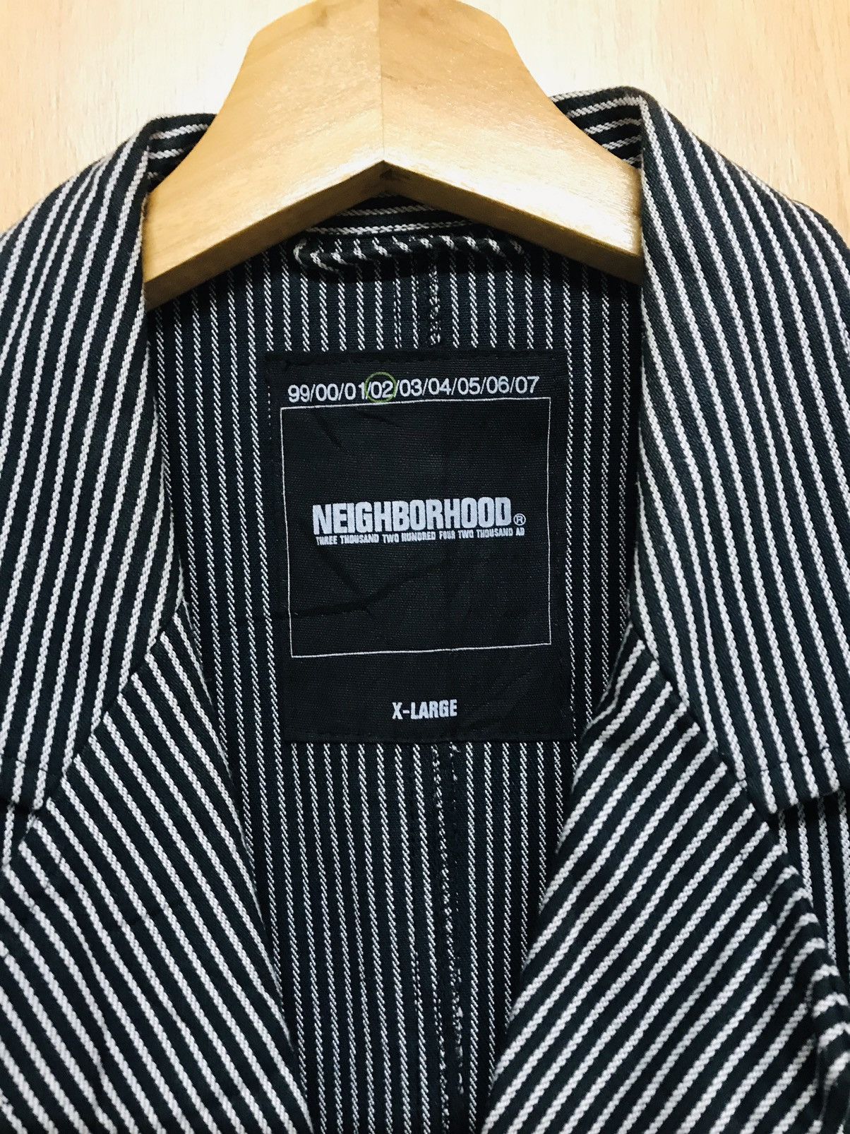 Japanese Brand × Neighborhood Neighborhood Salvation Hickory Stripes Denim Size US L / EU 52-54 / 3 - 2 Thumbnail