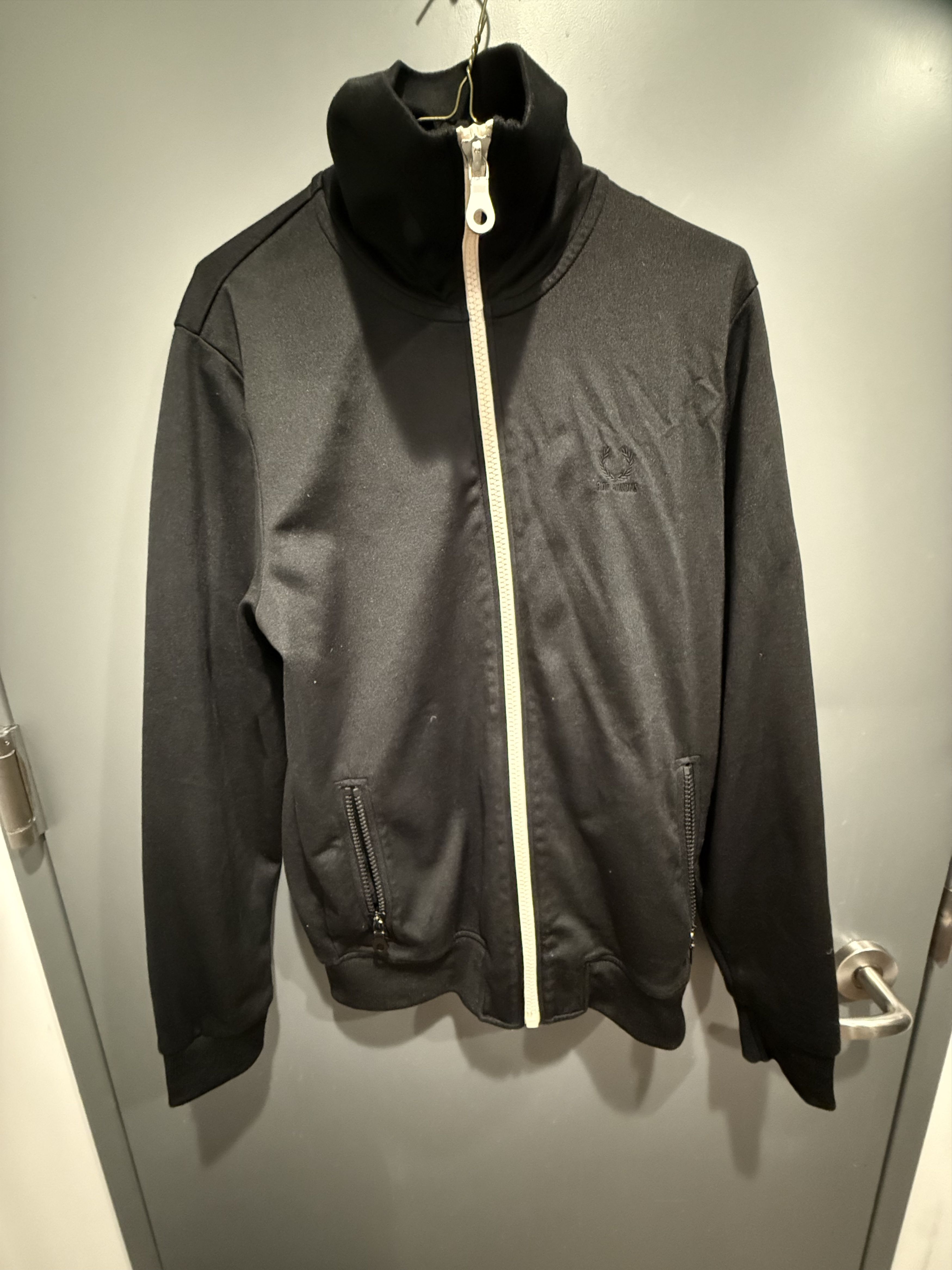 Fred Perry × Raf Simons Raf Simons X Fred Perry Black zip up track jacket Size US S / EU 44-46 / 1 - 1 Thumbnail