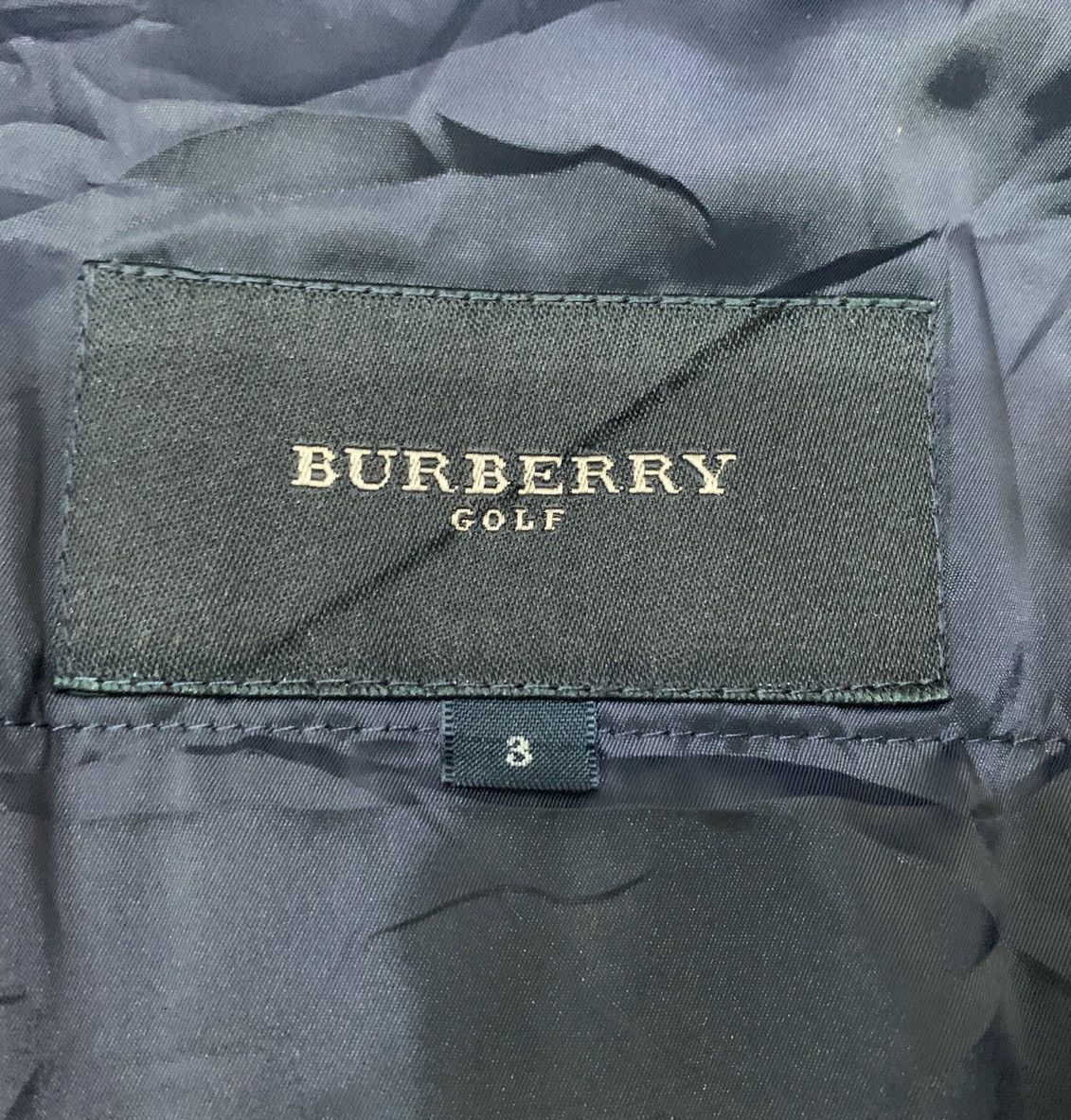 Burberry BURBERRY GOLF NAVY HOODIE LIGHT JACKET Size L / US 10 / IT 46 - 12 Thumbnail