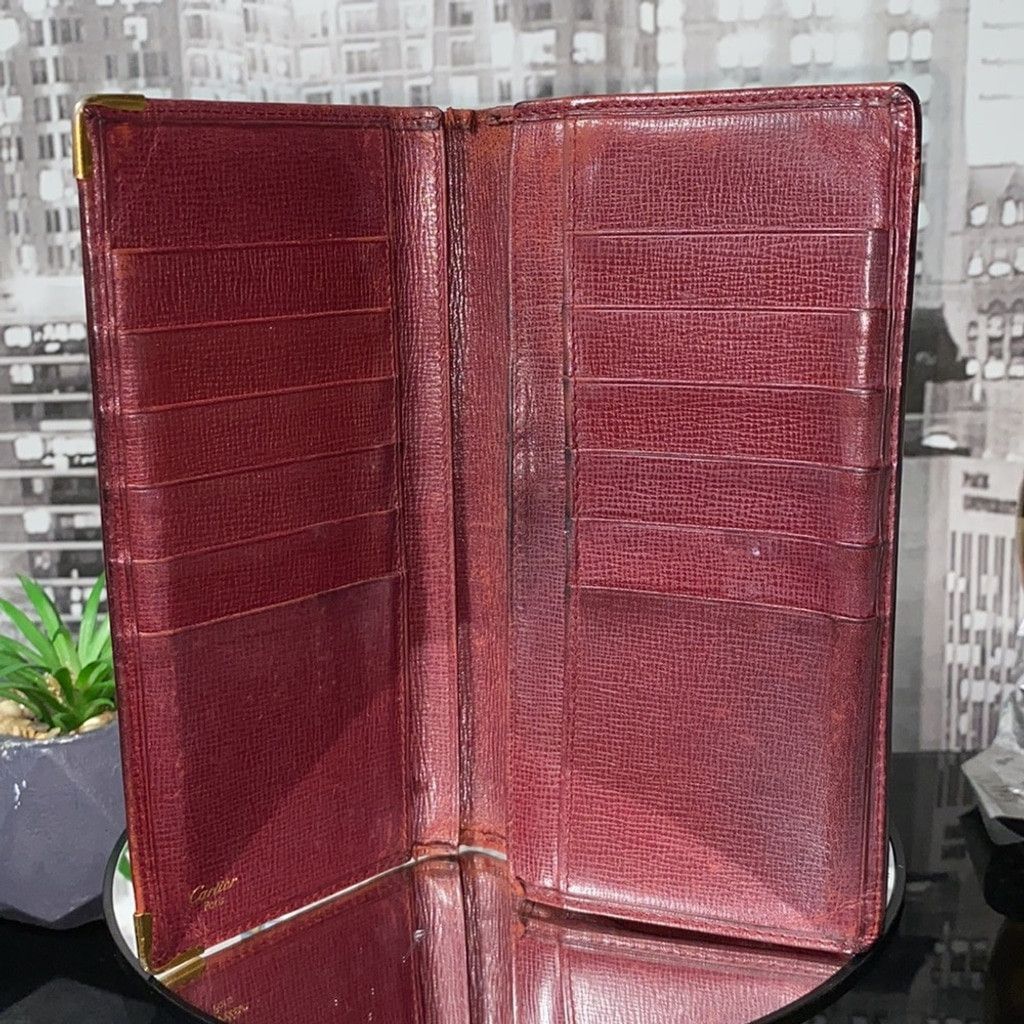Cartier Authentic Cartier Leather Wallet Size ONE SIZE - 8 Thumbnail