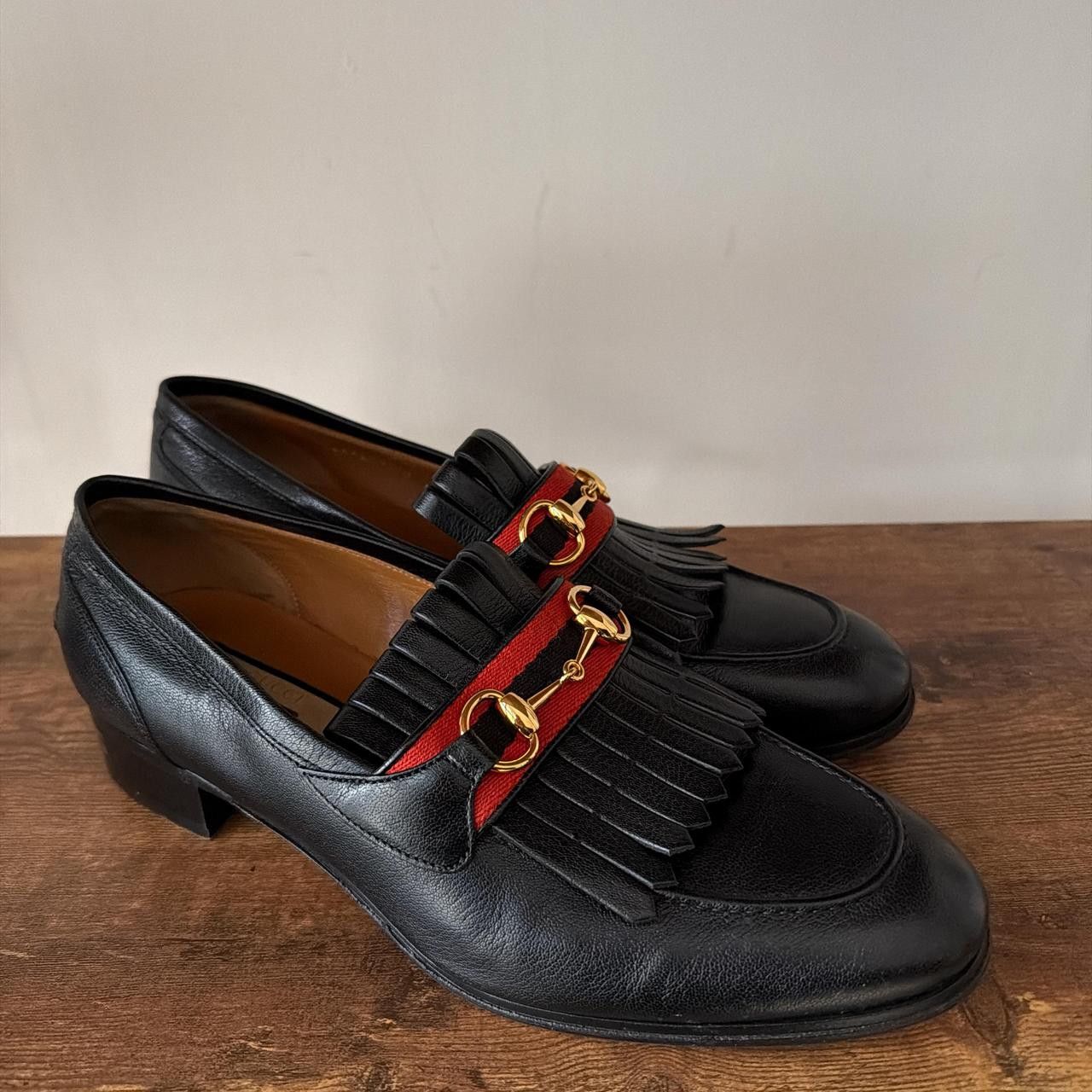 Gucci Gucci Horsebit Palm Springs leather loafers Size US 9 / EU 42 - 2 Thumbnail