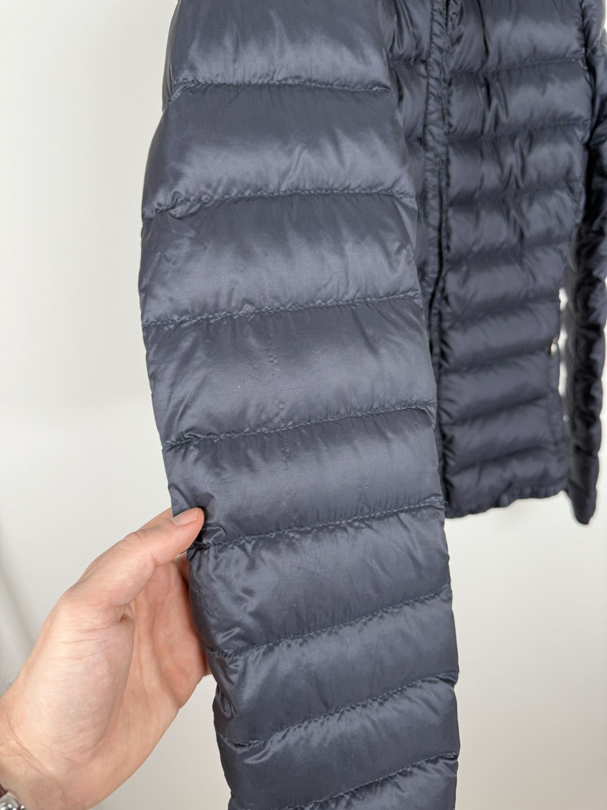 Moncler Moncler Girls Jacket Mayotte Size 14 Years Navy Blue Size XXS / US 00 / IT 34 - 6 Thumbnail