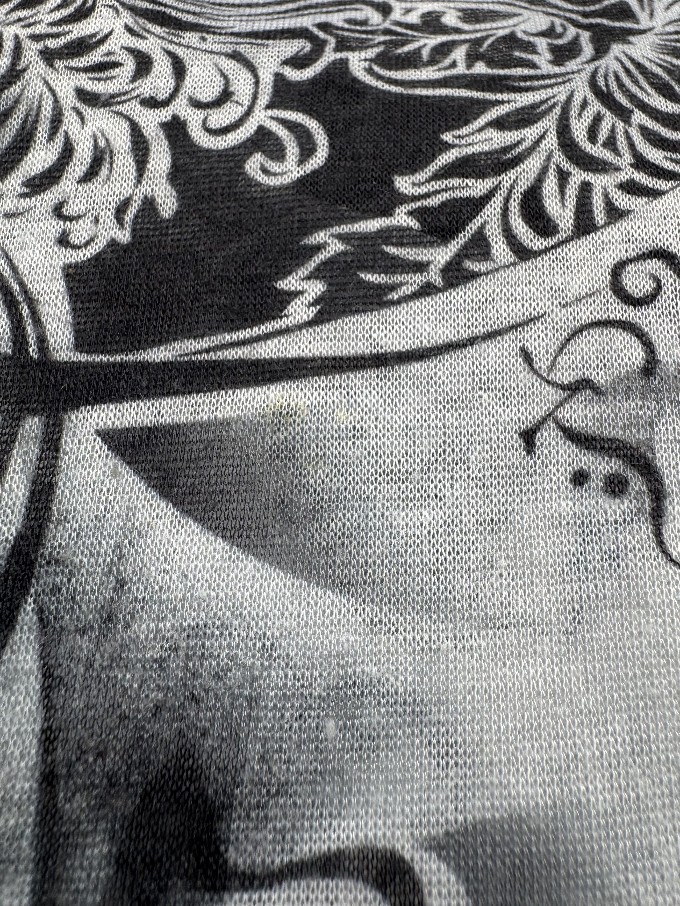 Vintage 90's Printed Tank Top B31(V388)E2 Size L / US 10 / IT 46 - 5 Thumbnail