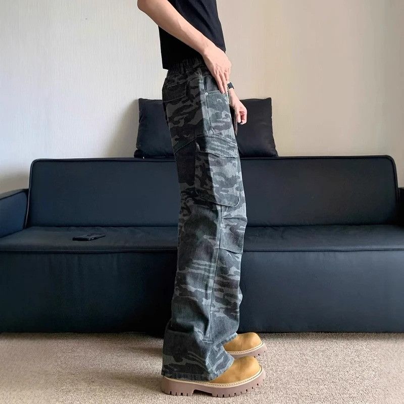 Jean × Vintage Cargo Streetwear Denim Size US 32 / EU 48 - 4 Thumbnail