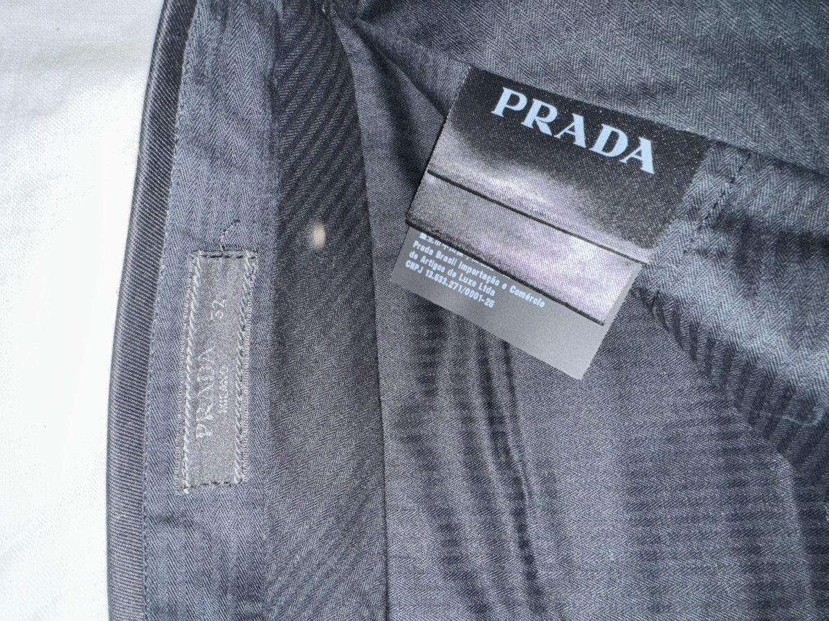 Prada Black prada cotton shorts (sz 52) Size US 36 / EU 52 - 3 Thumbnail