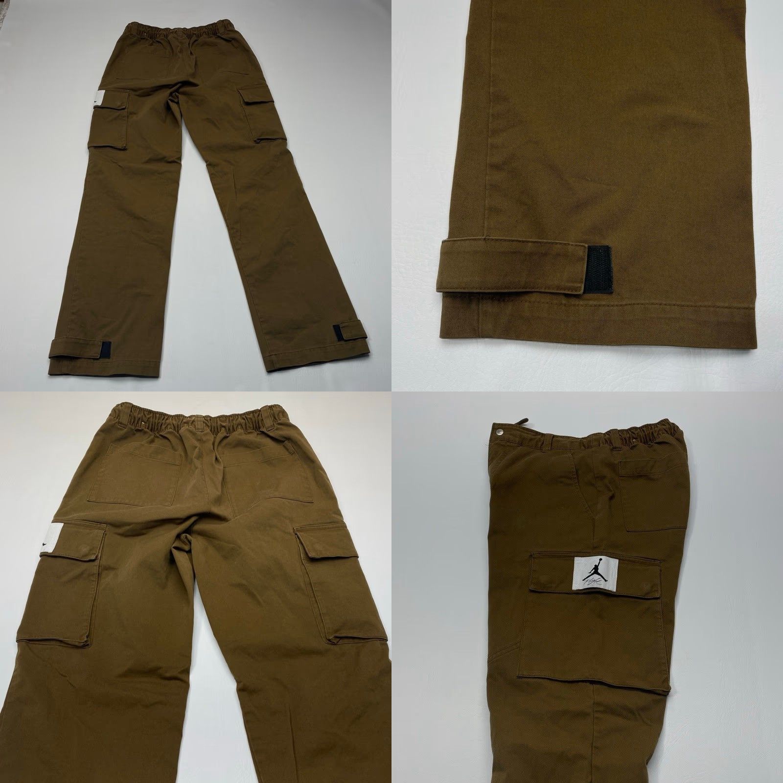 Jordan Brand Nike Air Jordan Statement Utility Cargo Pants Mens Small 28x30 Brown DQ7342-385 Size US 29 - 8 Thumbnail