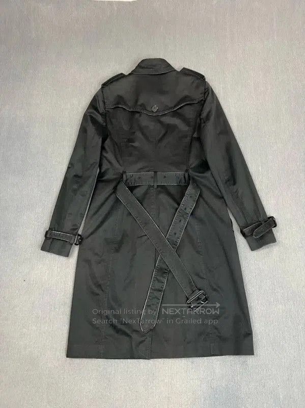 Burberry Burberry Women's Black Cotton Trench Coat XS. Size XS / US 0-2 / IT 36-38 - 3 Thumbnail
