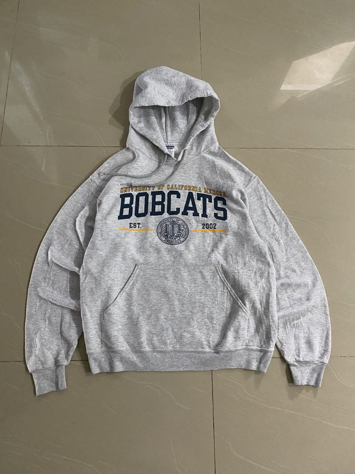 Jerzees Bobcats University of California Merced Hoodie Size US M / EU 48-50 / 2 - 1 Thumbnail
