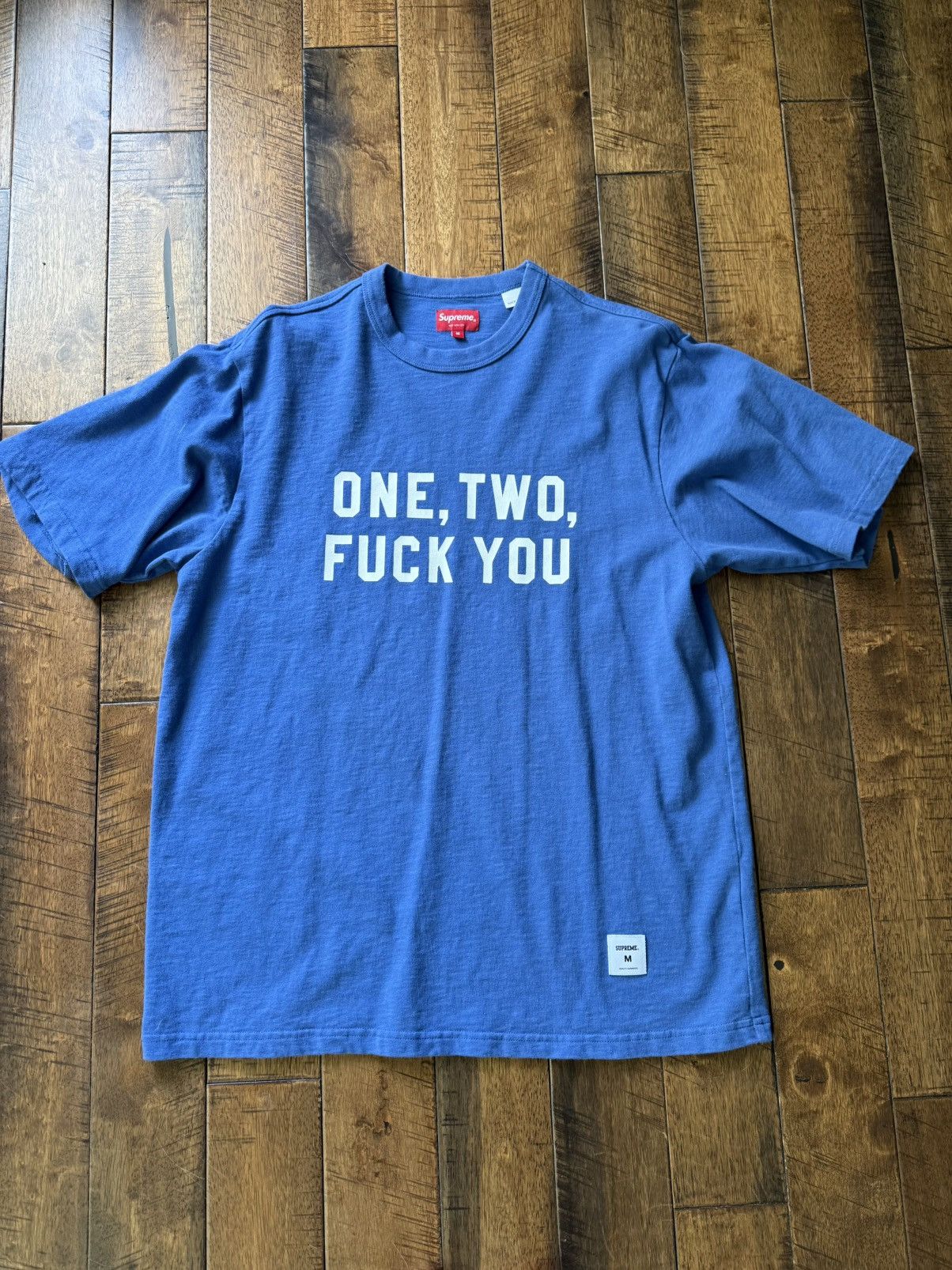 Supreme Supreme SS23 “One Two F### You” Short Sleeve Size US M / EU 48-50 / 2 - 1 Thumbnail