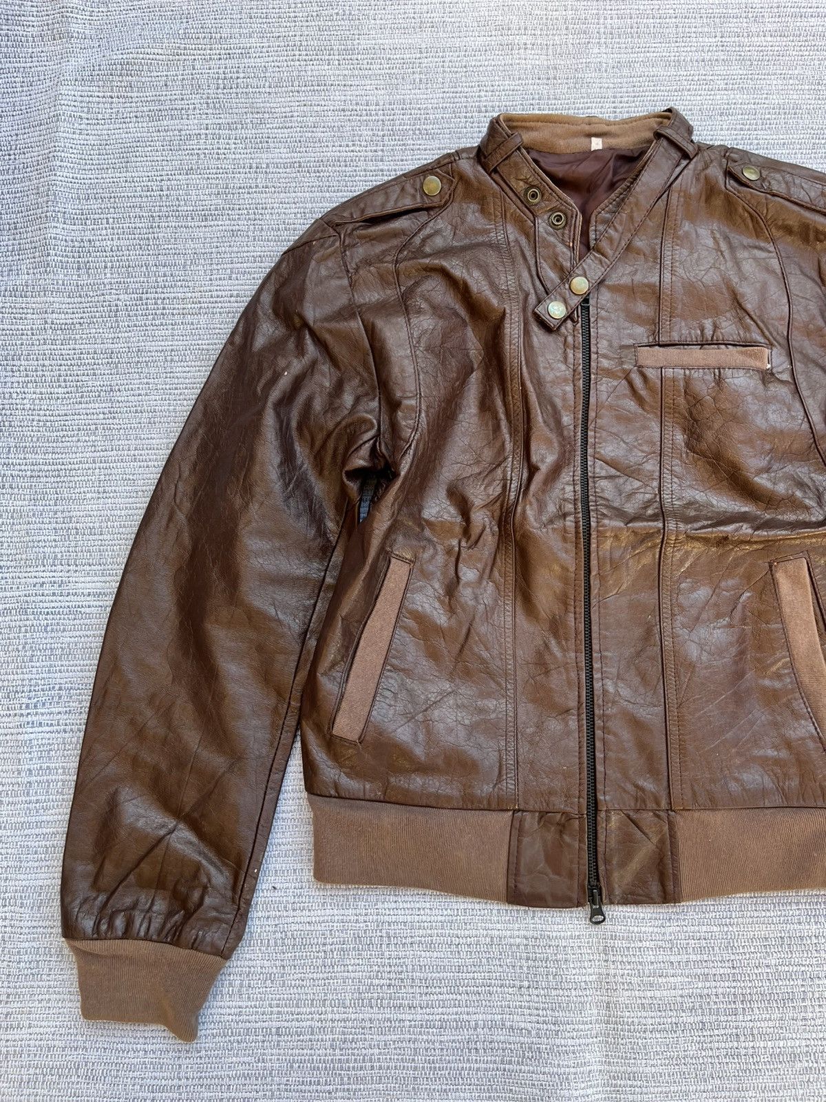 Vintage Vintage leather jacket Size US S / EU 44-46 / 1 - 4 Thumbnail