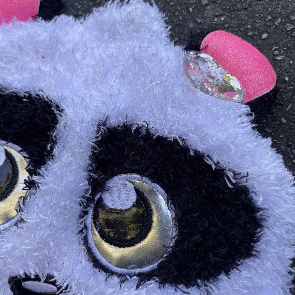 Vintage Kawaii Panda Animal Anime Safety Hat Style Beanie