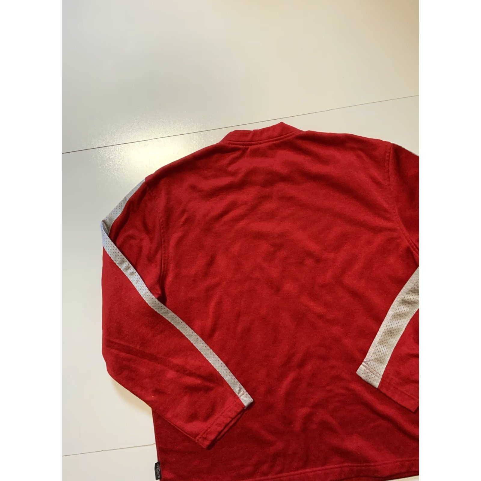 No Fear VINTAGE No Fear Motocross Jersey 1/4 Zip L/S Red XL Mens Glanz Racing BMX Pullover Jersey Size US XL / EU 56 / 4 - 4 Thumbnail