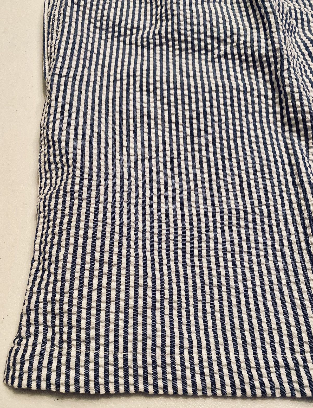 Loro Piana Loro Piana 🇮🇹 Blue Bay Striped Resort Pool Swim Trunks XL NWT Size US 38 / EU 54 - 7 Thumbnail