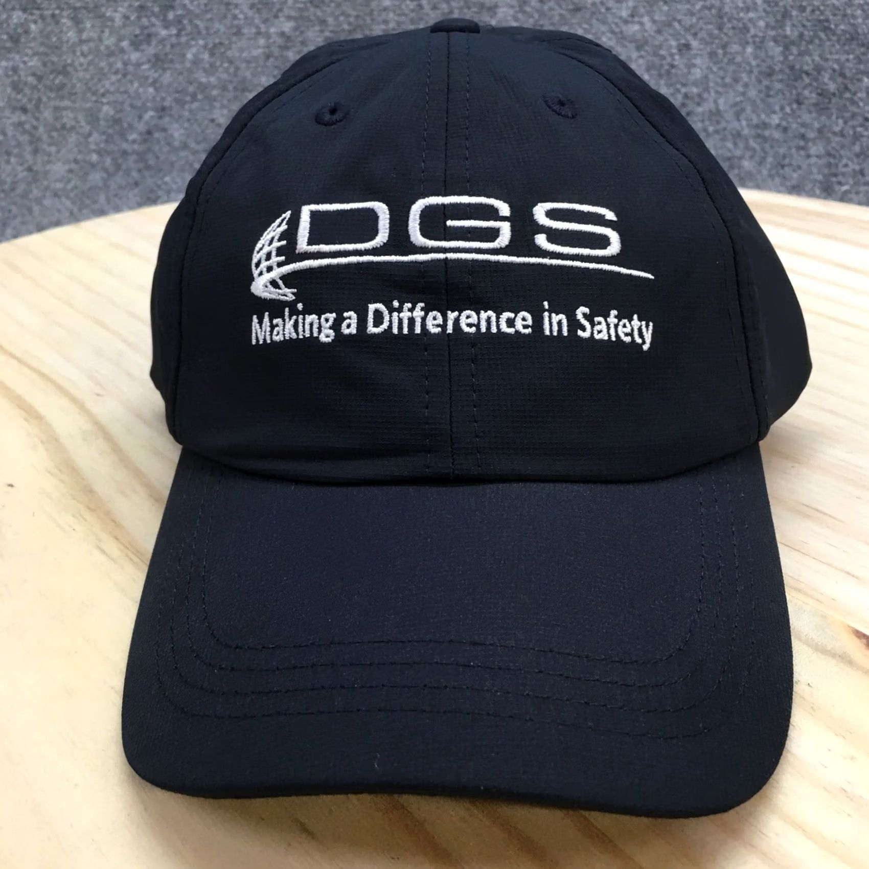 Vintage DGS Making Difference in Safety Cap Hat Mens One Size Blue Logo Adjustable Size ONE SIZE - 2 Thumbnail