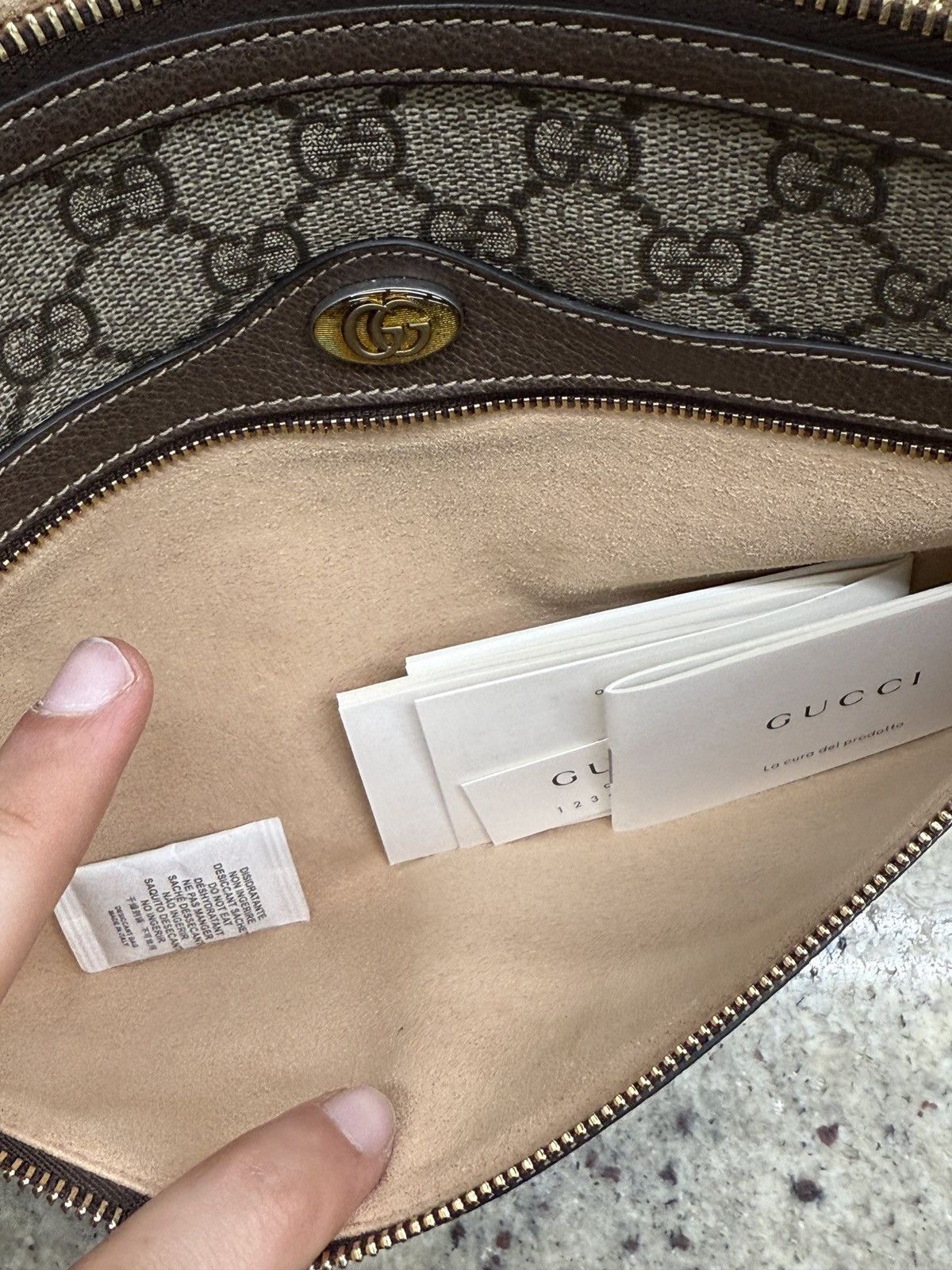 Gucci Gucci Ophidia Clutch Bag Size ONE SIZE - 12 Thumbnail