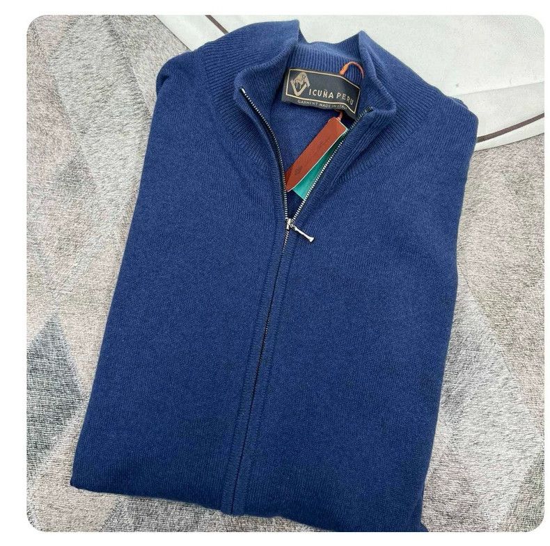 Loro Piana Loro Piana Vicuna Knit Jacket - dmc Size US XL / EU 56 / 4 - 1 Thumbnail