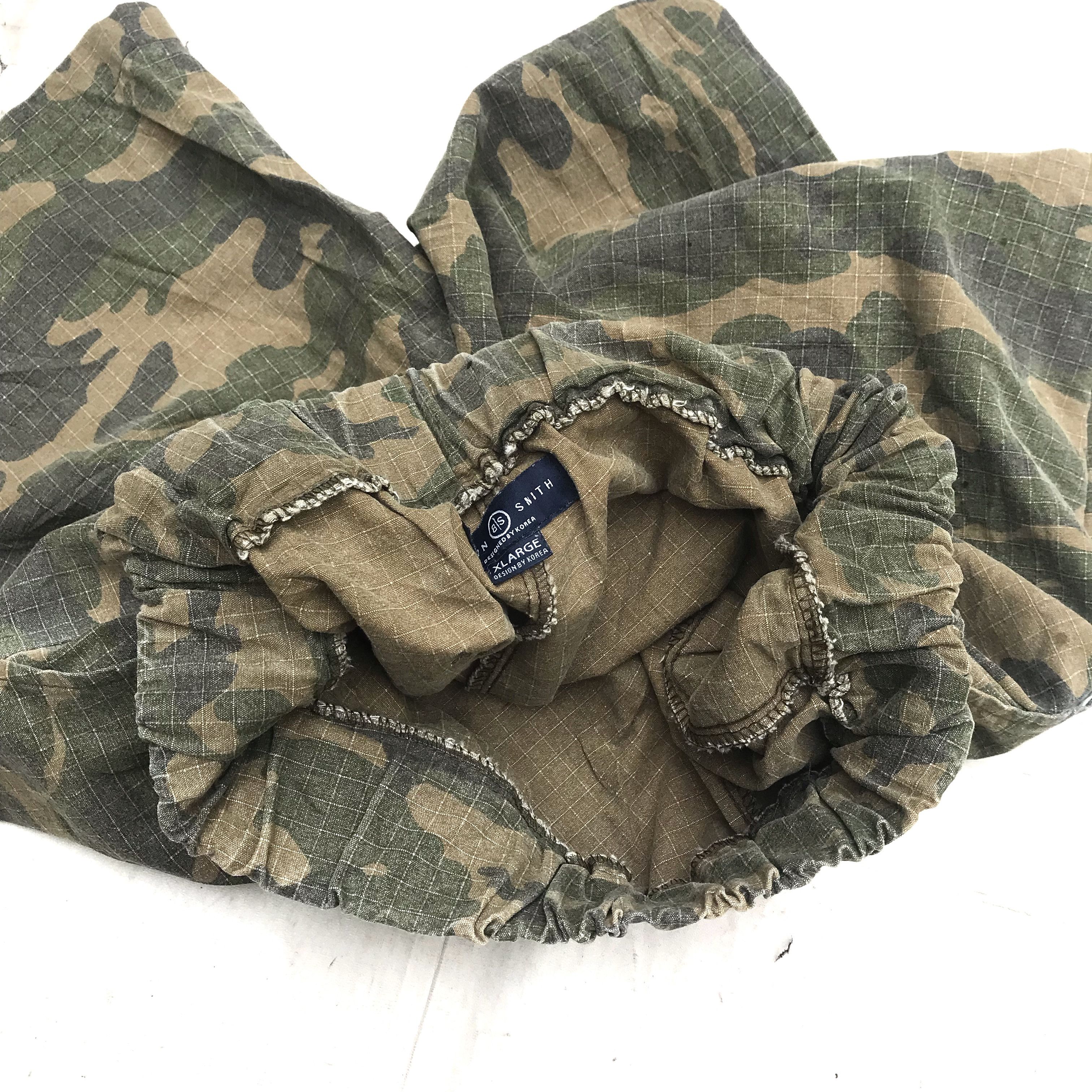 Aeronautica Militare Brown Smith Green Camo Woodland Short pants tactical Size US 33 - 6 Thumbnail