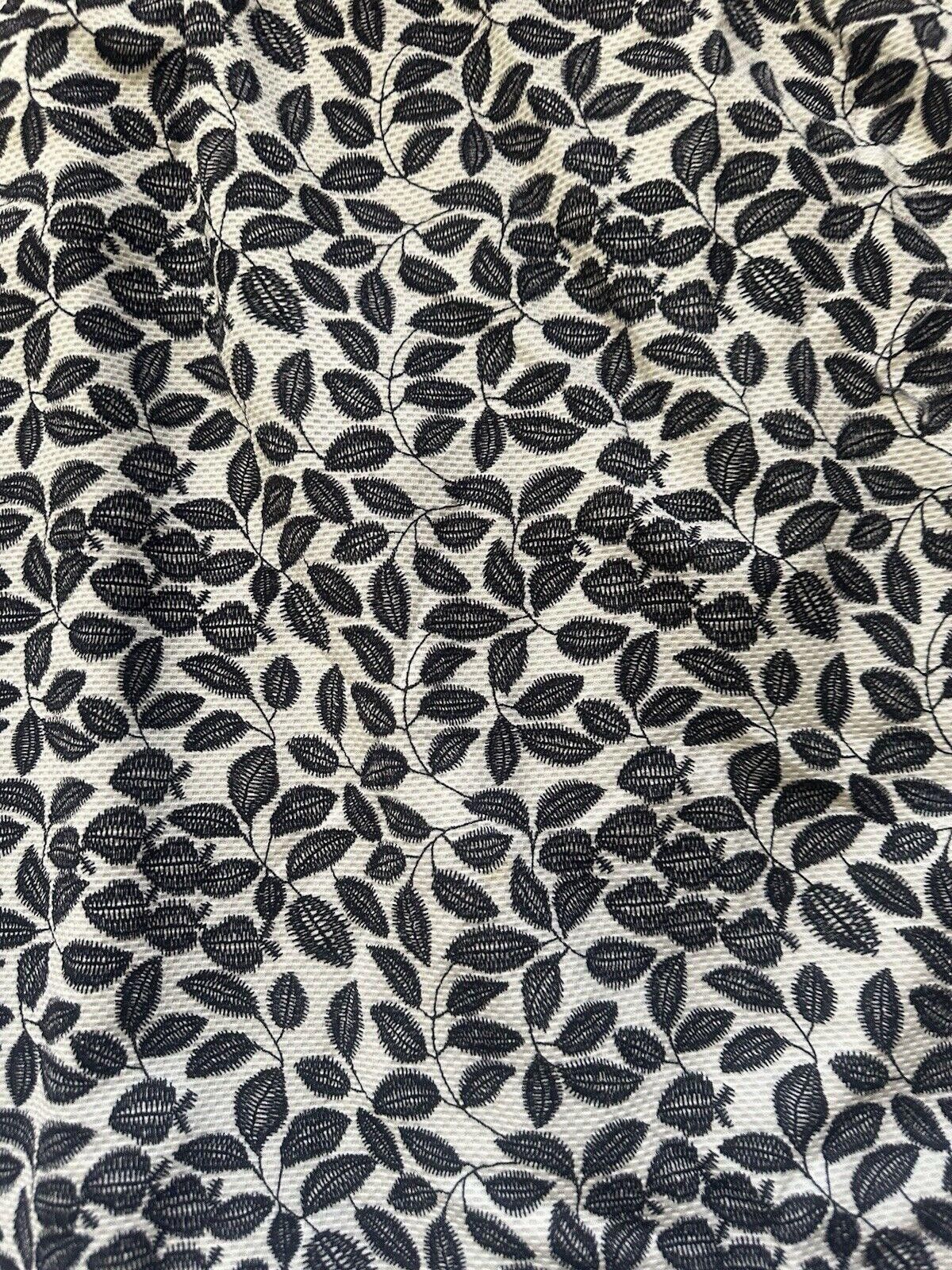 Designer Catos Skirt Size 22 24 W Midi Black White Career 3X Size 42" / US 20 - 5 Thumbnail