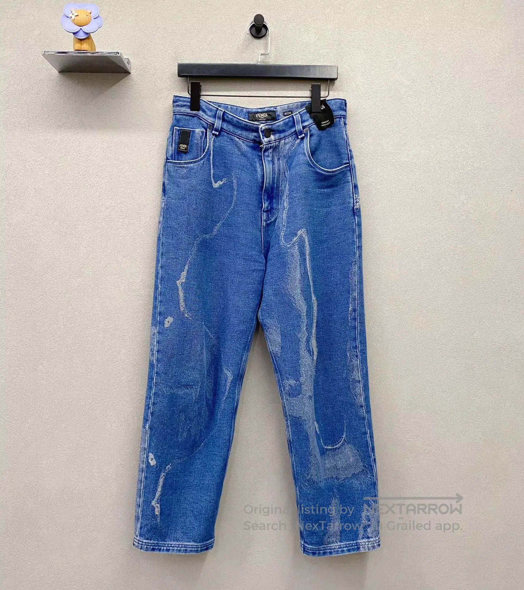 Fendi Fendi Blue Denim Suit. Size US 36 / EU 52 - 4 Thumbnail