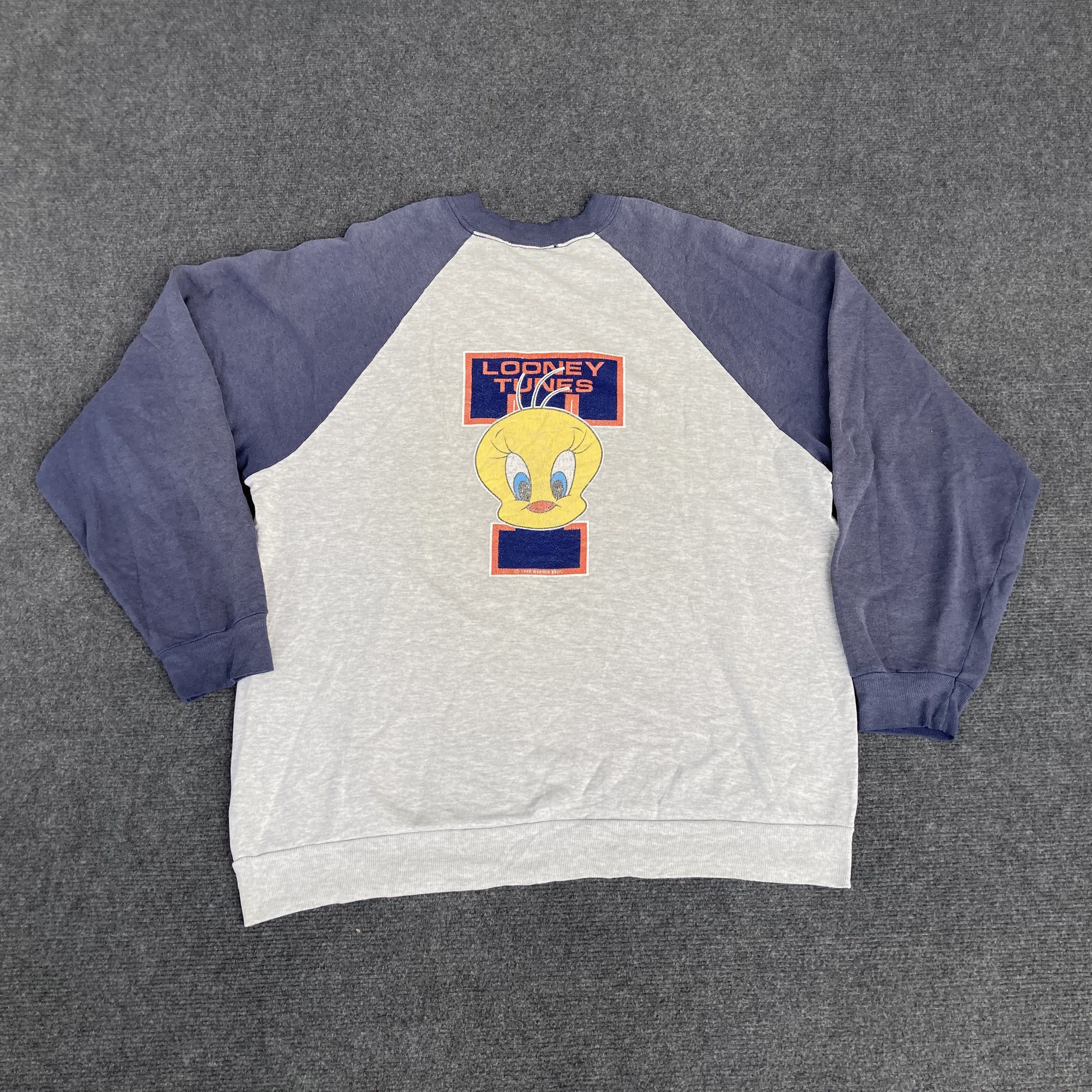 Cartoon Network Vtg Looney Tunes Cat Cartoon 90s Sweatshirt Size US L / EU 52-54 / 3 - 10 Thumbnail