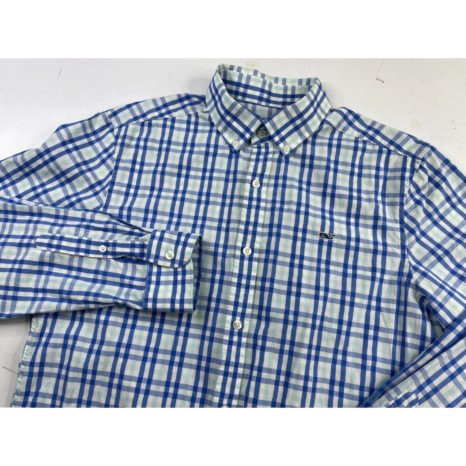 Vineyard Vines Vineyard Vines Men’s Whale Button Down Shirt Plaid Size Medium Size US M / EU 48-50 / 2 - 2 Thumbnail