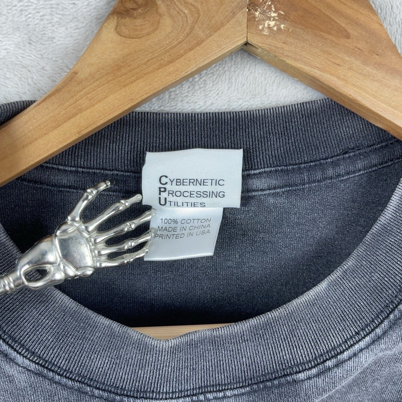 Other Thinking Different CPU Mens T Shirt Small Black Vintage Wash Size US S / EU 44-46 / 1 - 4 Thumbnail