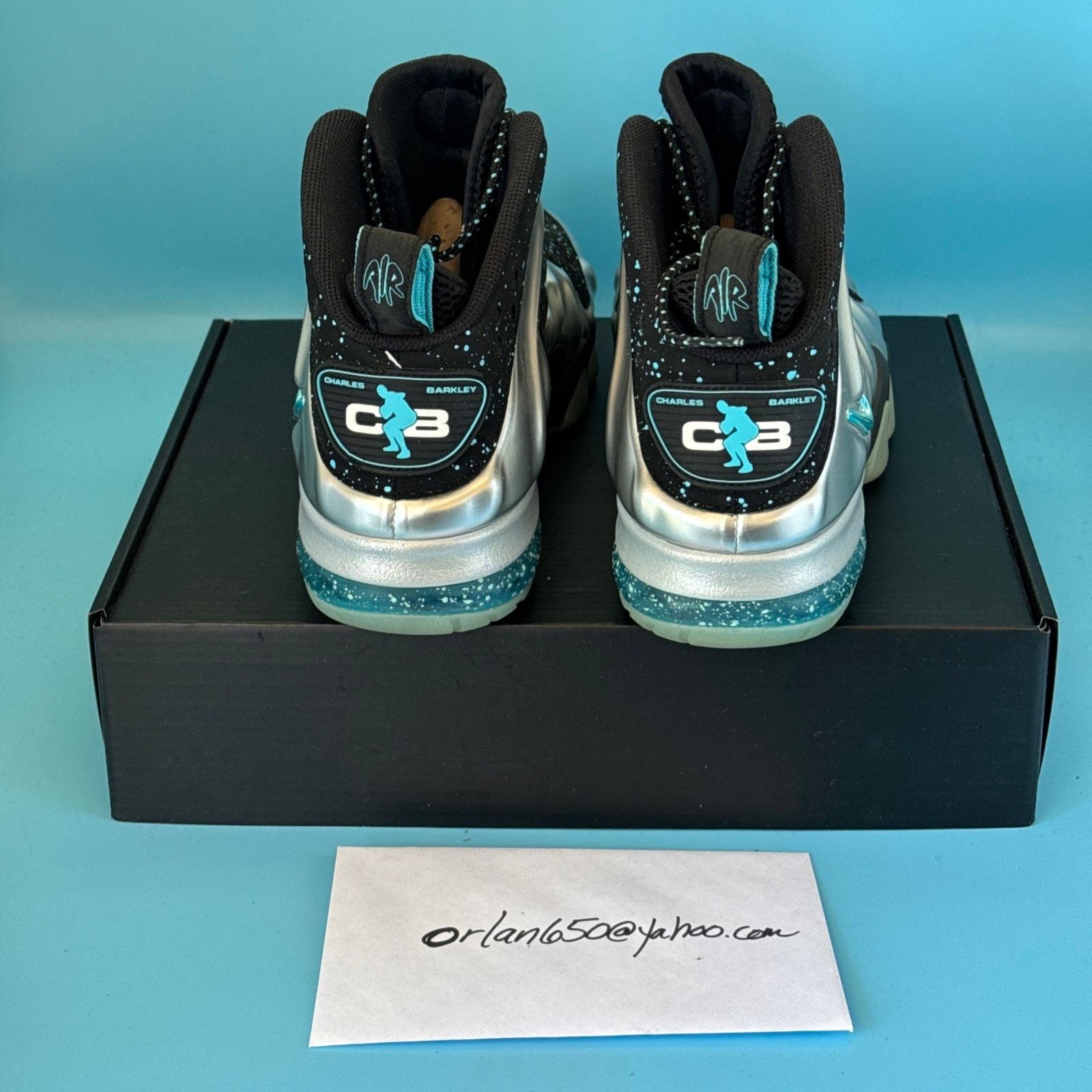 Nike Nike Barkley Posite Max 'Splatter' 2013 m8 w9.5 Size US 8 / EU 41 - 5 Thumbnail