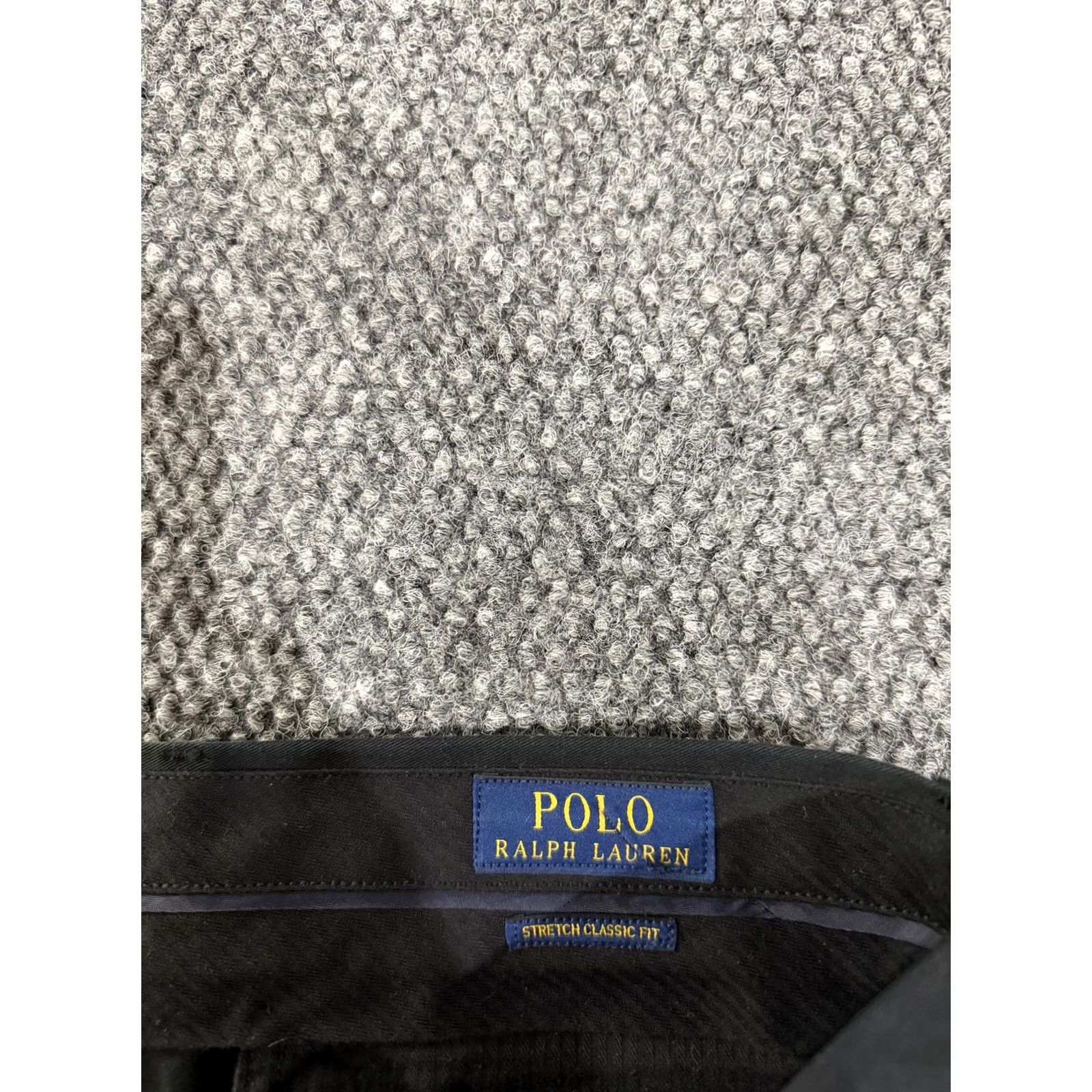 Polo Ralph Lauren Polo Ralph Lauren Pants Mens 33x30 Black Stretch Classic Fit Chino Straight Leg Size US XS / EU 42 / 0 - 4 Thumbnail