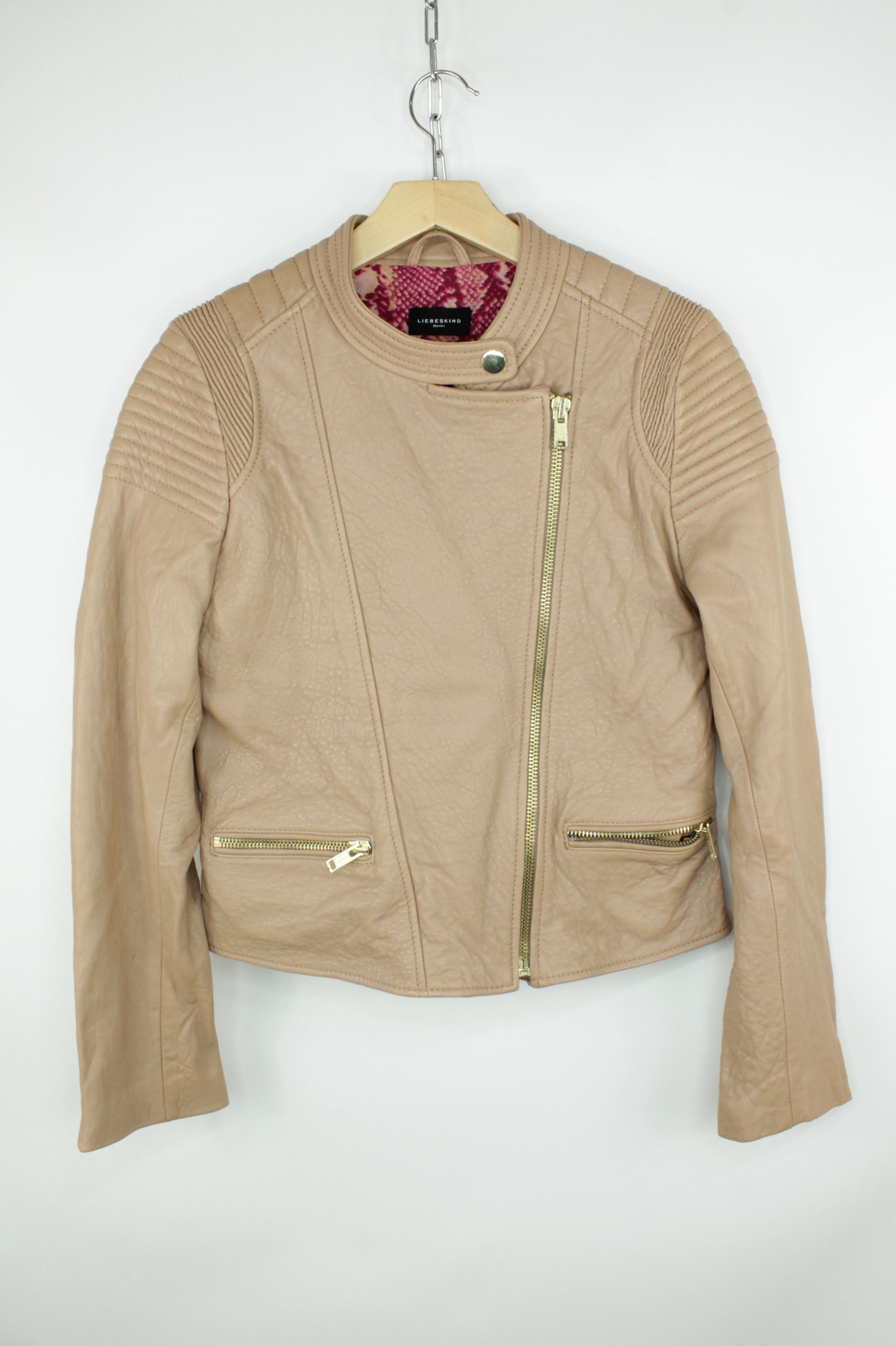 LIEBESKIND BERLIN Liebeskind Berlin Leather Biker Jacket Women's Size M / US 6-8 / IT 42-44 - 1 Thumbnail