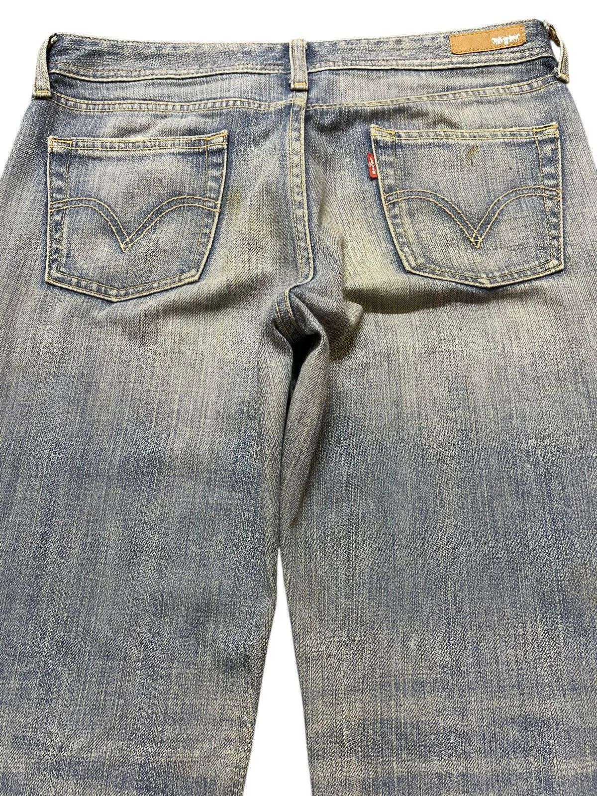 Levi's Vintage Levis Mud Faded Wash Style Bootcut Wide Leg Jeans Size US 31 - 5 Thumbnail