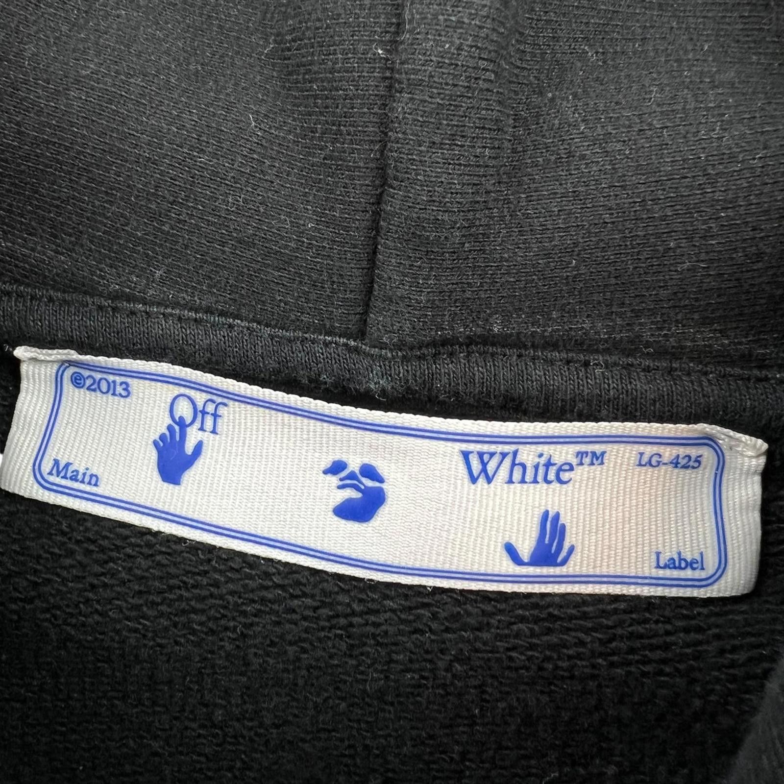 Off-White Off-White Caravaggio Boy Hoodie Black Size US S / EU 44-46 / 1 - 5 Thumbnail