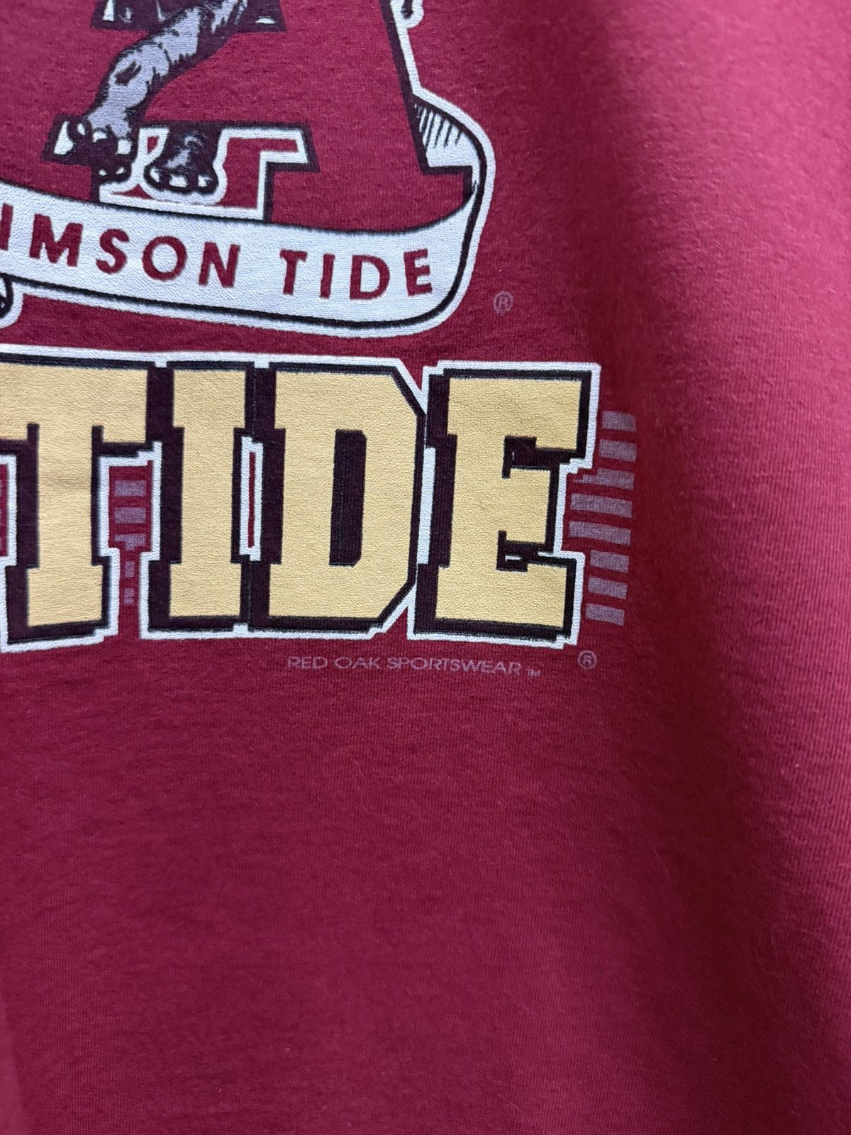 Vintage Vintage University of Alabama Crimson Tide College T-Shirt Size US L / EU 52-54 / 3 - 3 Thumbnail