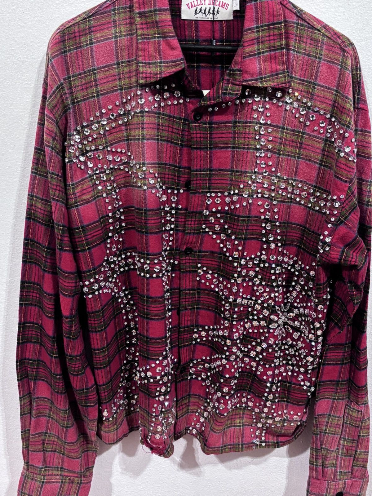 Vale Vale Flannel Red L/S Size US L / EU 52-54 / 3 - 2 Thumbnail