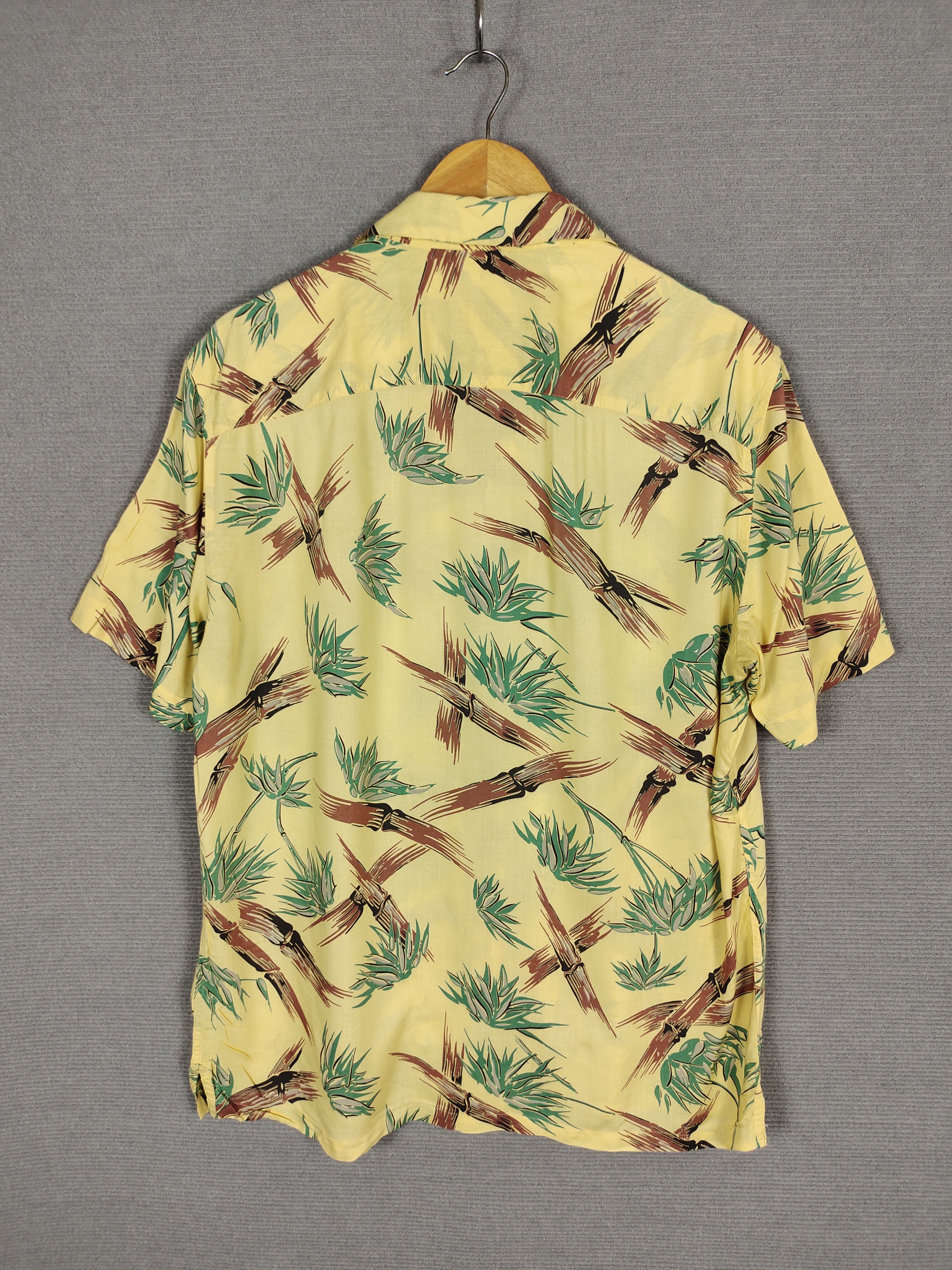 Allsaints Allsaints Rayon Bamboo Printed Hawaiian Shirt Size US L / EU 52-54 / 3 - 9 Thumbnail