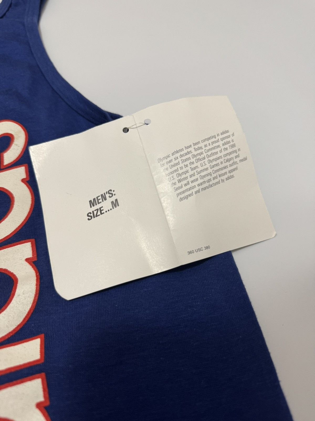 Adidas Vintage Adidas USA Olympic Tank top from 1988 Olympic Games Size US M / EU 48-50 / 2 - 7 Thumbnail