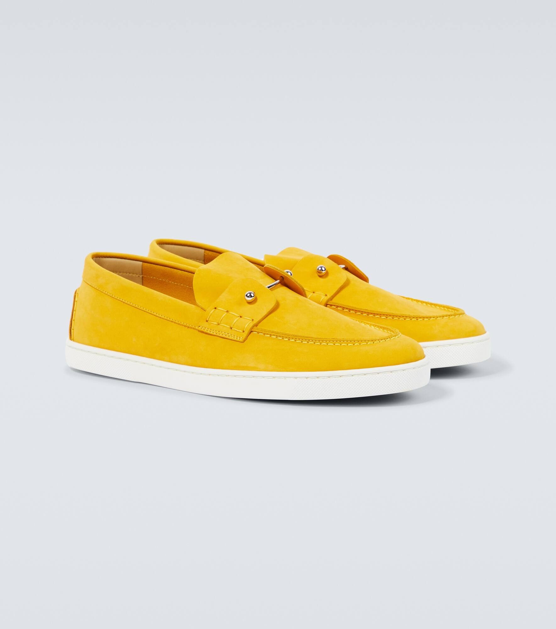 Christian Louboutin chambeliboat flat nubuck Size US 6 / EU 39 - 1 Thumbnail