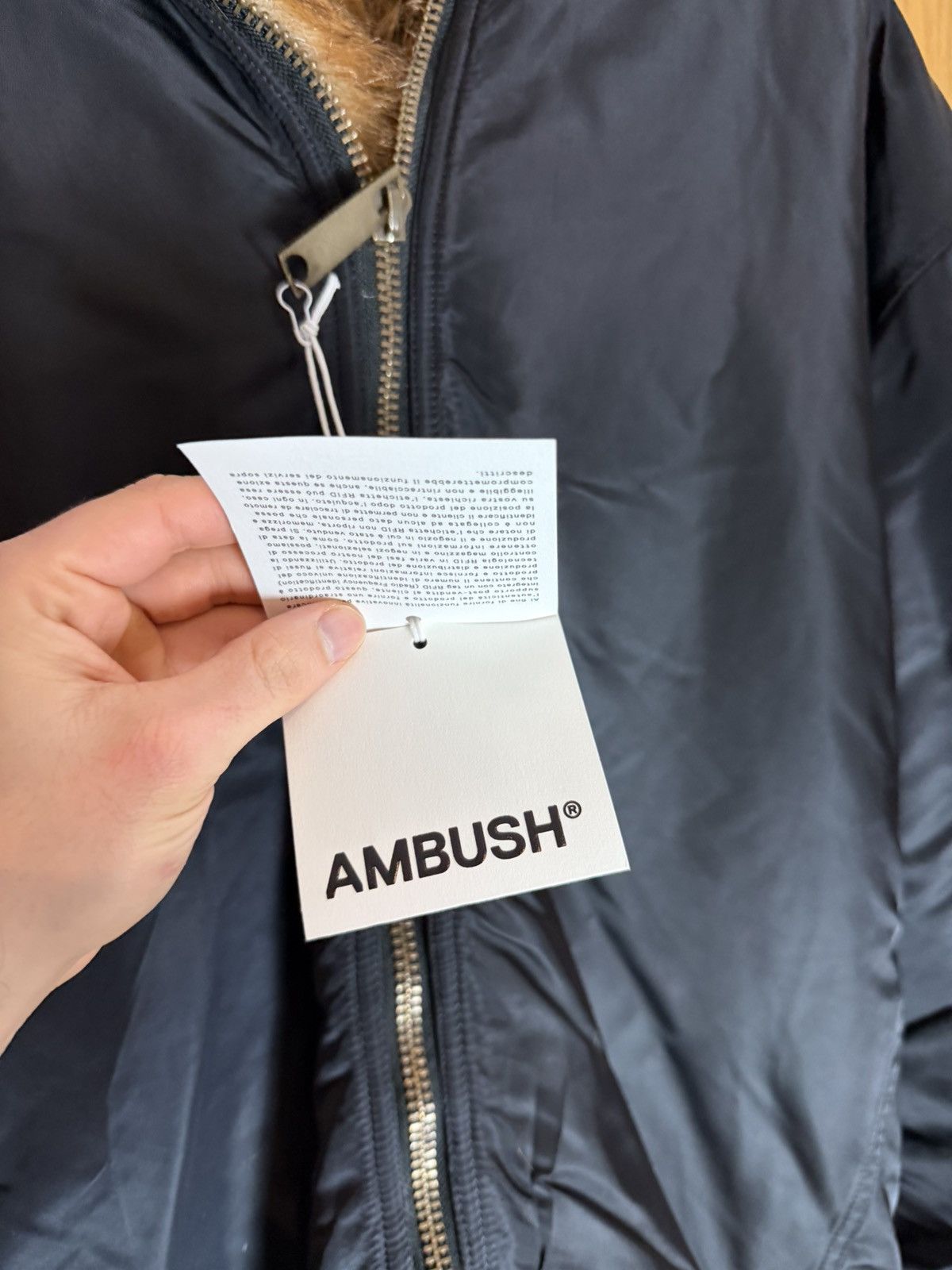 Ambush Design Ambush Fake Fur Reversible Hoodie Jacket Size US M / EU 48-50 / 2 - 4 Thumbnail