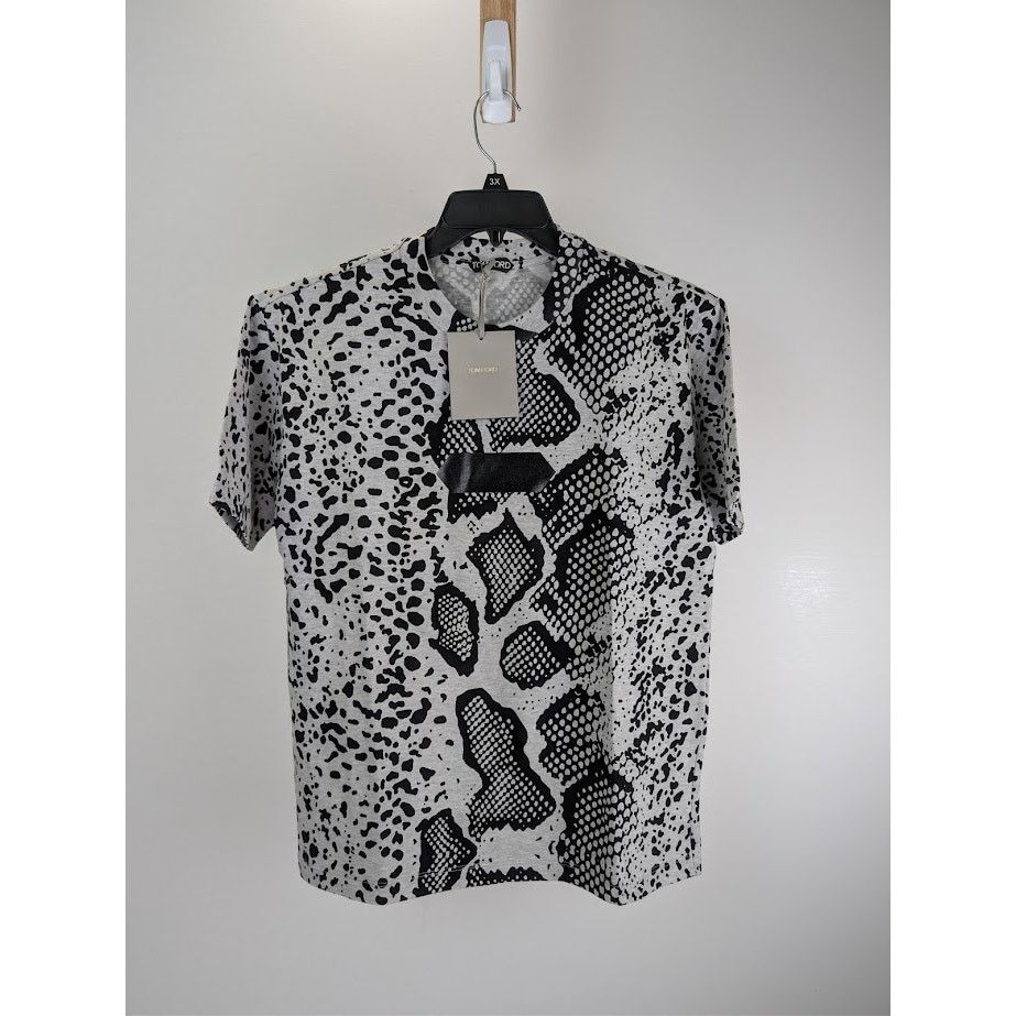 Tom Ford o1rshd1 Short Sleeve T-Shirt in Multicolor Size US M / EU 48-50 / 2 - 1 Thumbnail
