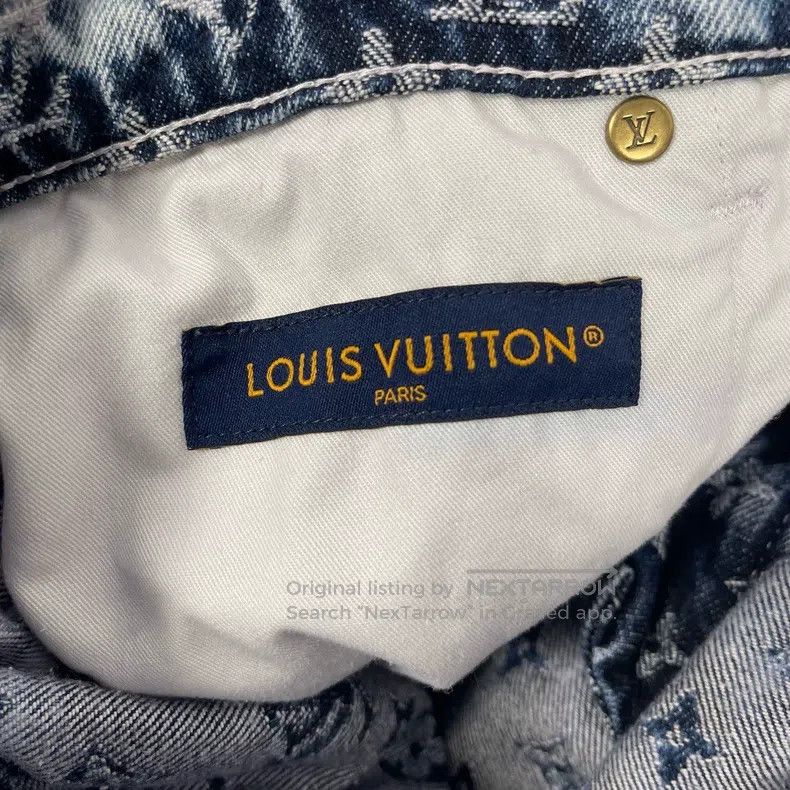 Louis Vuitton Louis Vuitton Purple Fringe Destroy Jeans Size US 32 / EU 48 - 4 Thumbnail