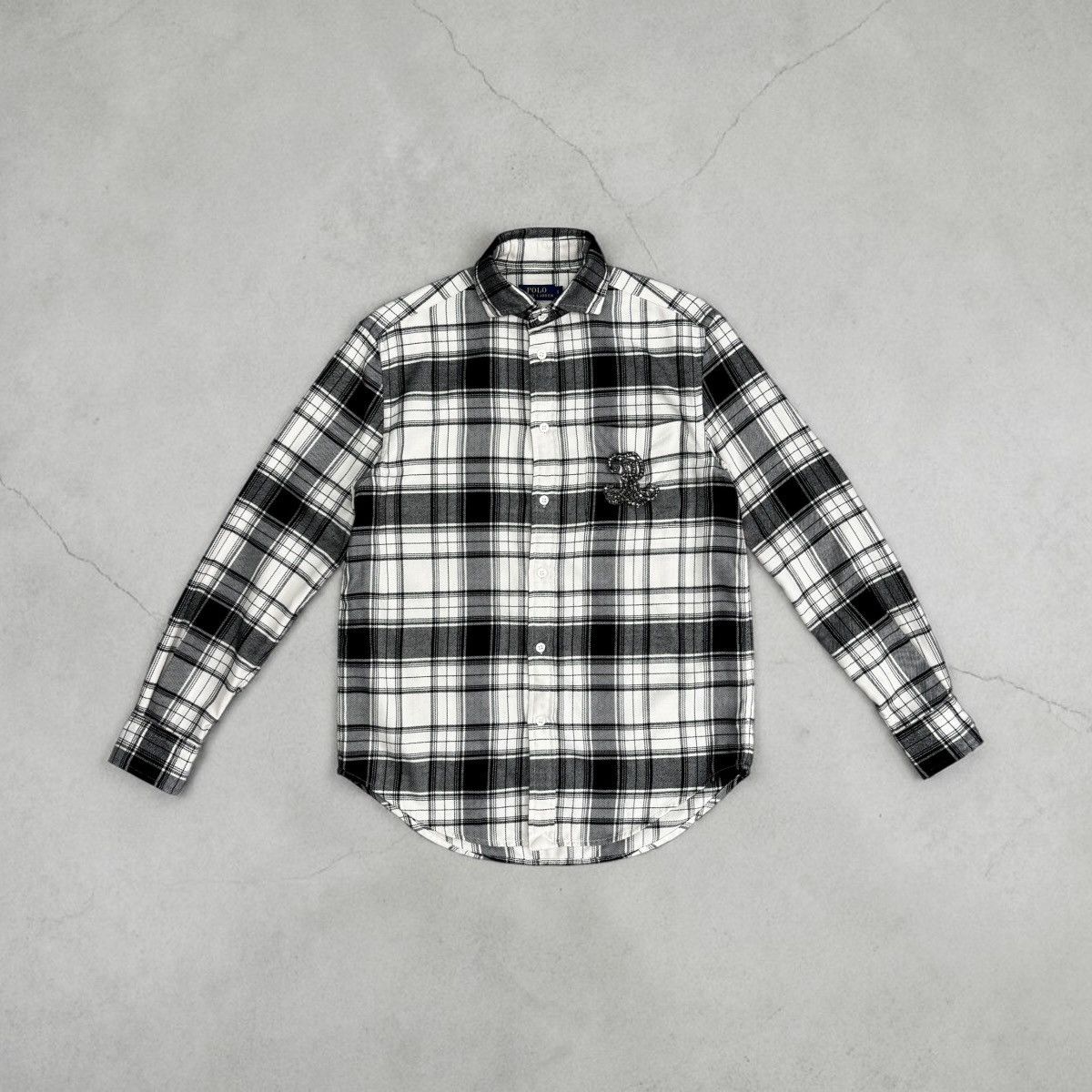 Polo Ralph Lauren Polo Ralph Lauren Plaid Long Sleeve Logo Women Flannel Shirt Size S / US 4 / IT 40 - 1 Thumbnail