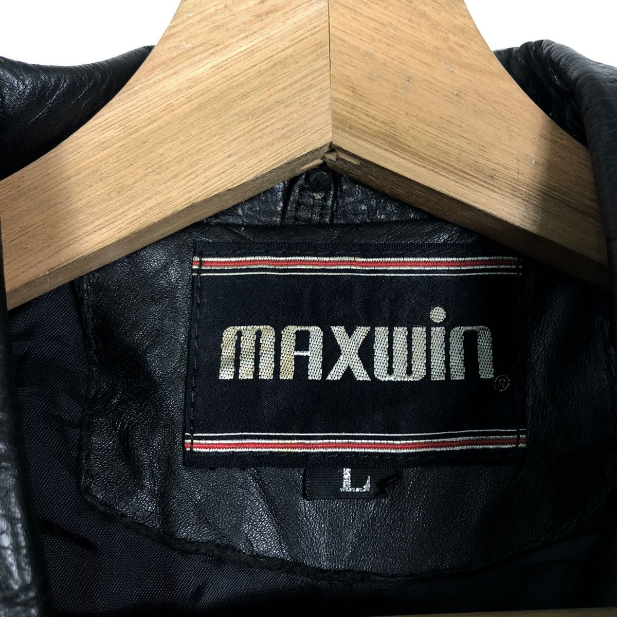 Genuine Leather 🔥90’s Maxwin Vintage Bomber Leather Jacket Issey Miyake Size US L / EU 52-54 / 3 - 12 Thumbnail
