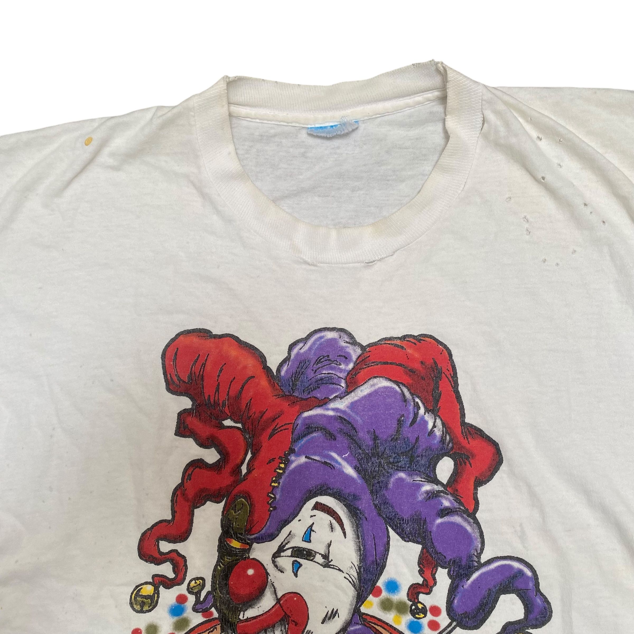 Vintage Van Halen 1995 Single Stitch Balance Tour Clown Graphic Tee Size US XL / EU 56 / 4 - 2 Thumbnail