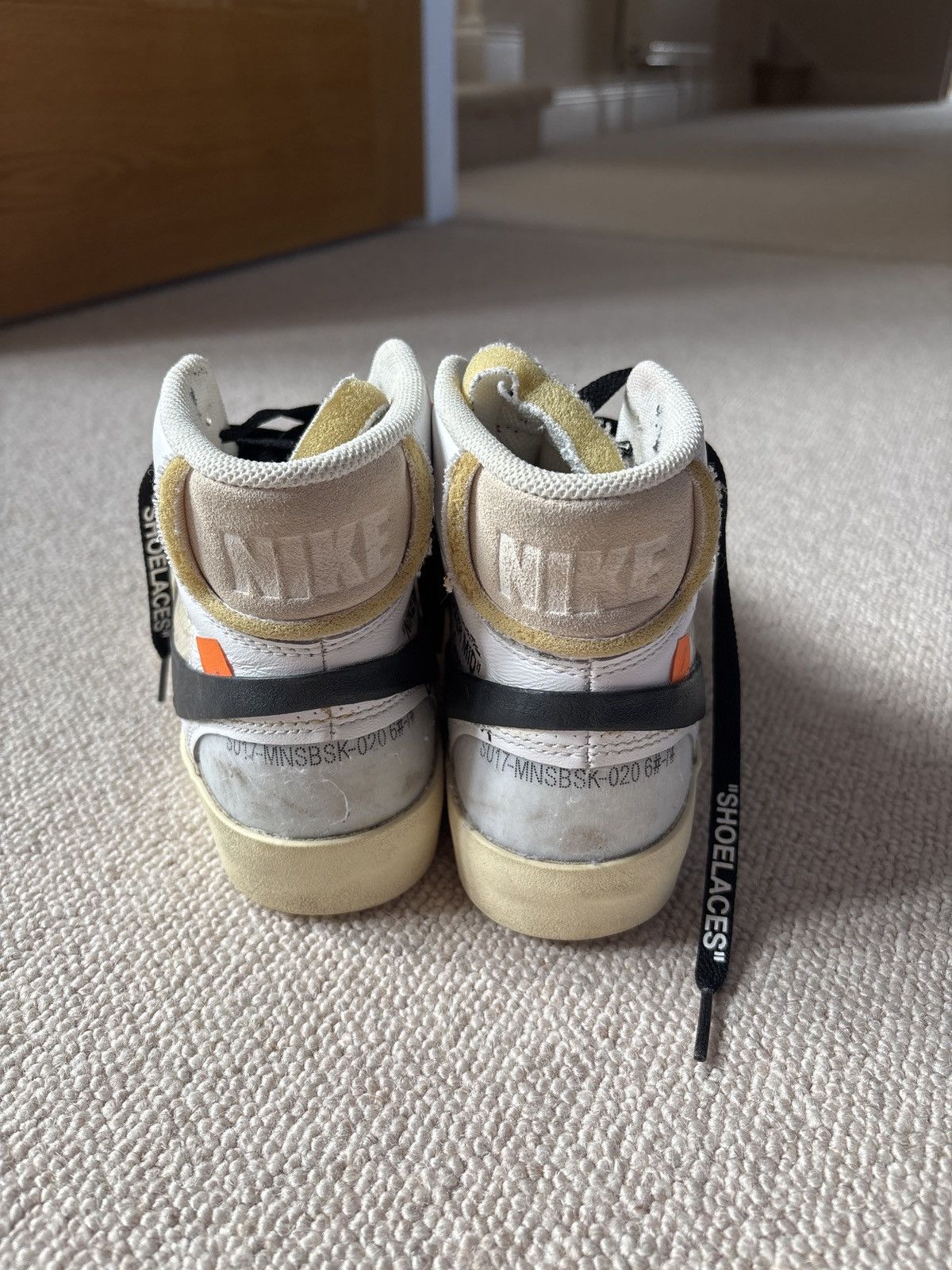 Nike × Off-White Nike x Off white “The Ten” Blazer Mid Size US 5.5 / EU 38 - 4 Thumbnail