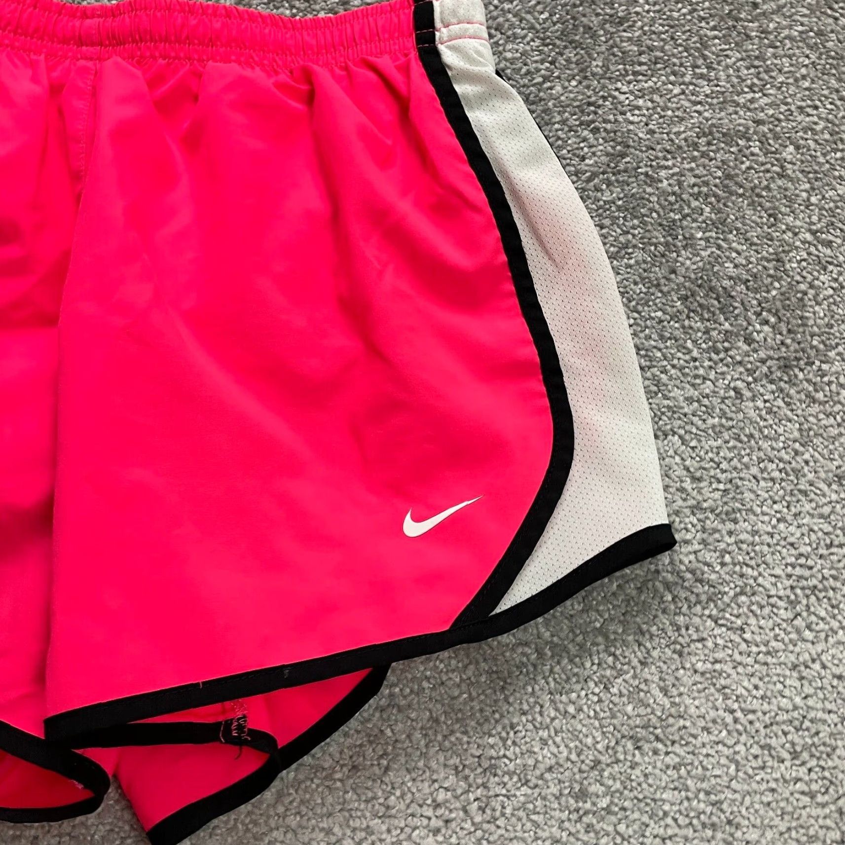 Nike Nike Dri-Fit Active Shorts Womens Large Pink Elastic Drawstring Gym Running 25x4 Size 36" / US 14 / IT 50 - 4 Thumbnail